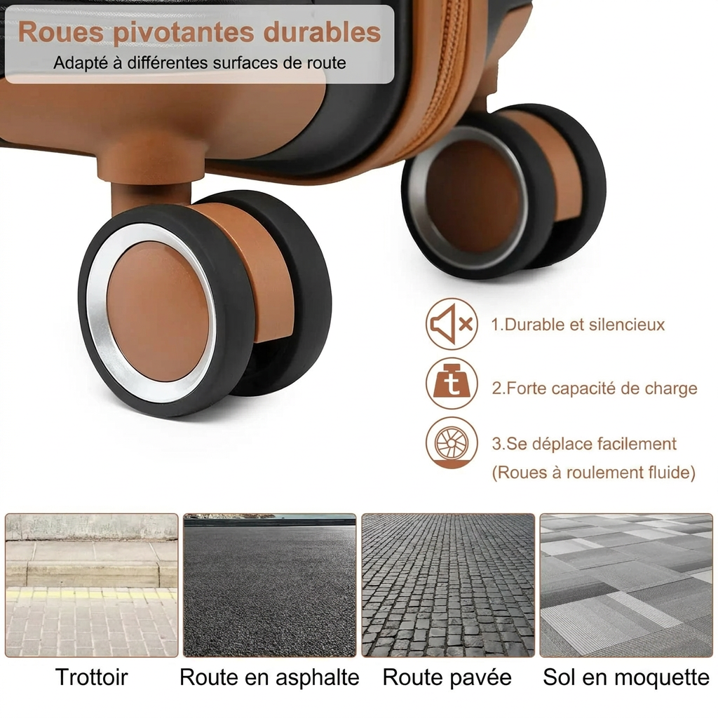 Grande valise soute rigide 23 kg-4