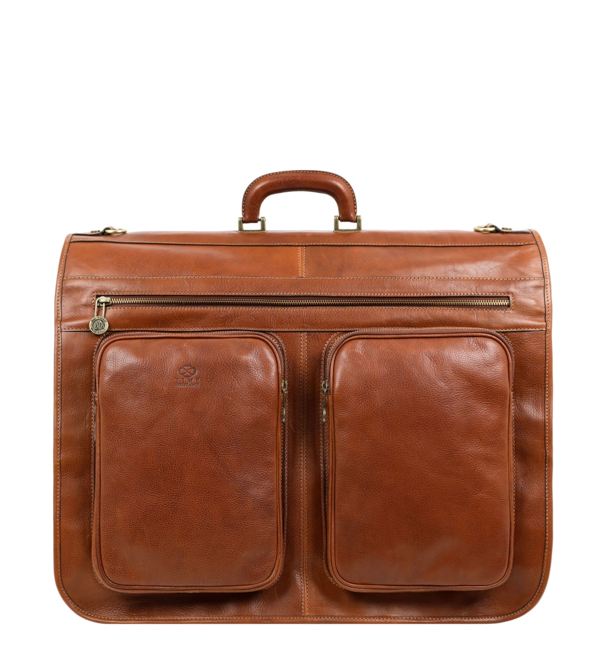 Housse de costume voyage effet cuir-11