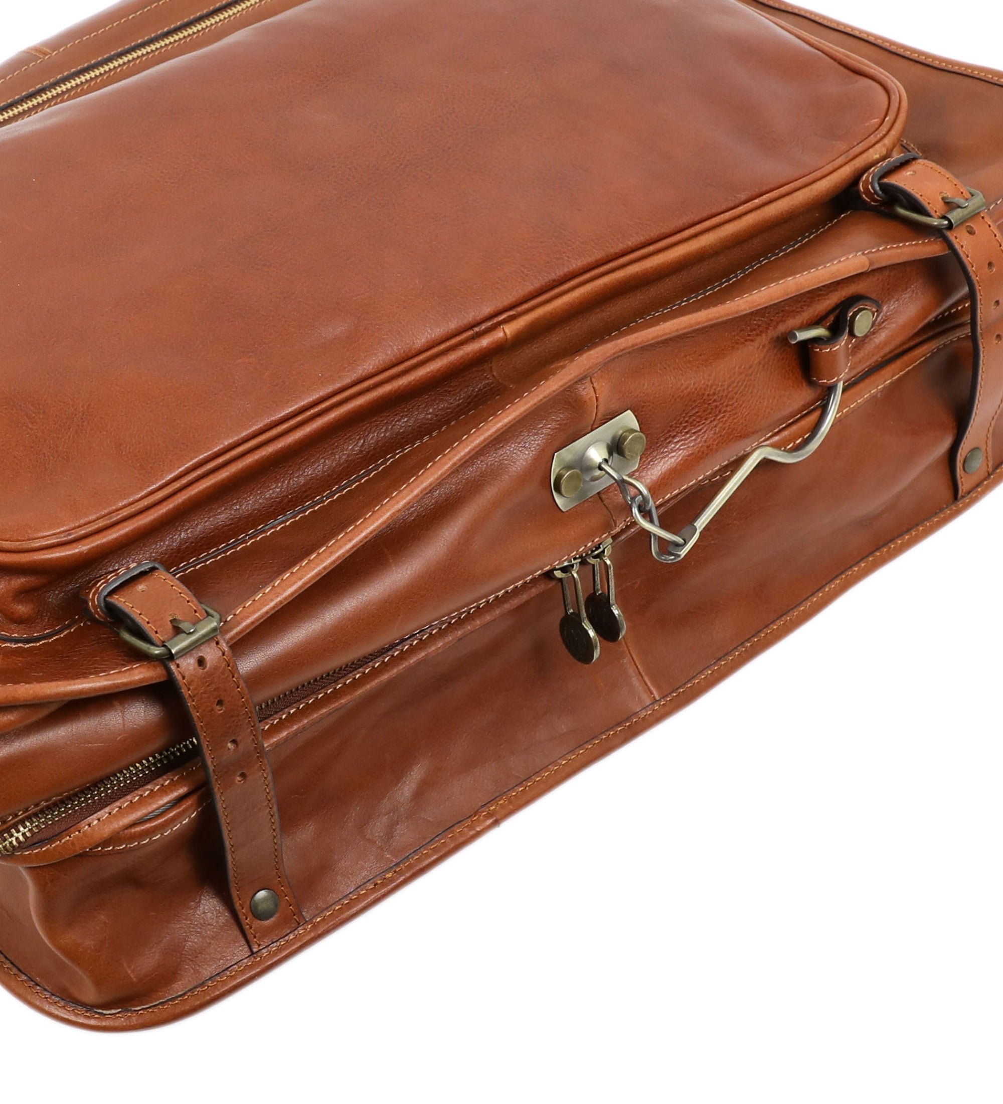 Housse de costume voyage effet cuir-19