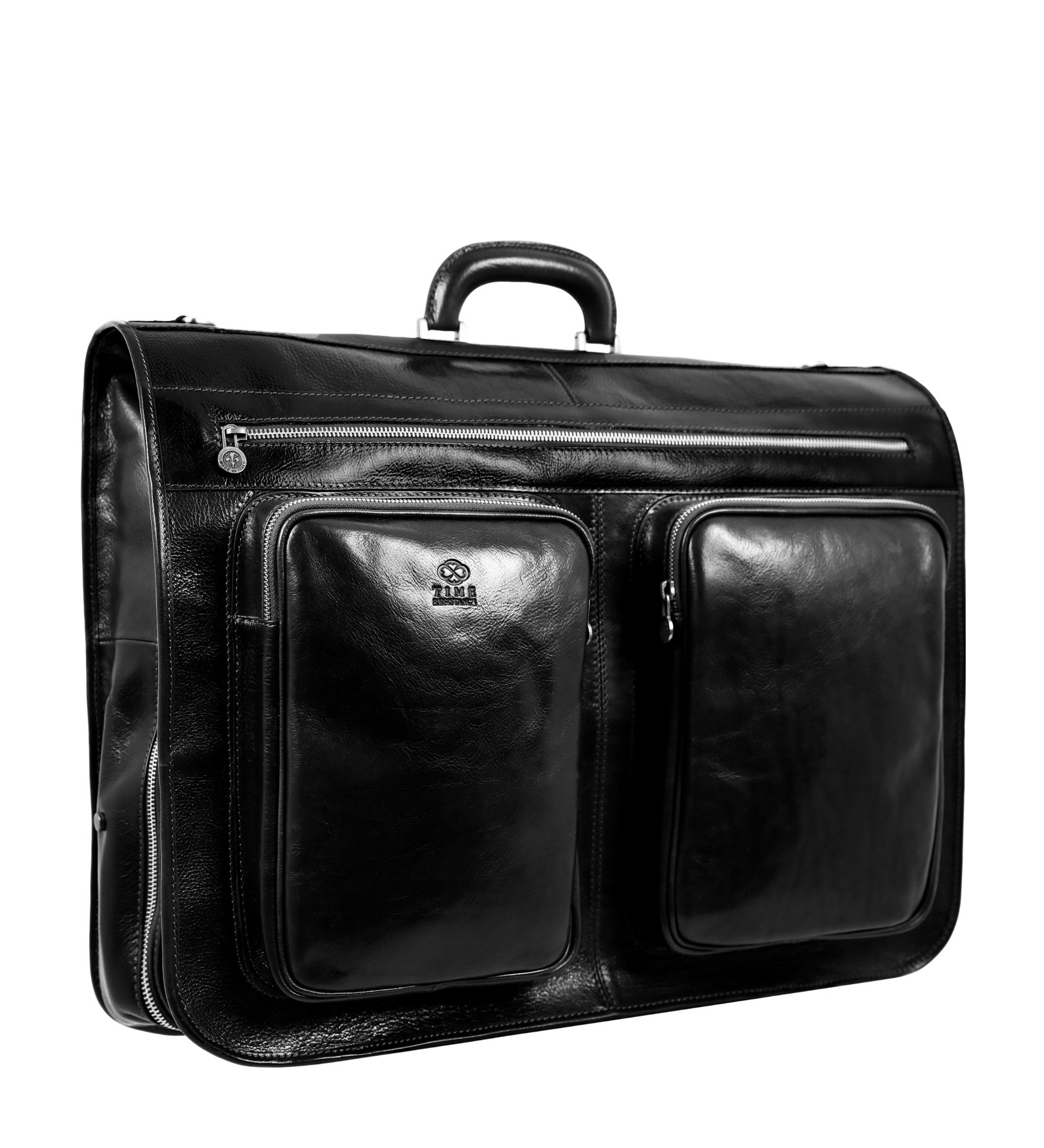 Housse de costume voyage effet cuir-22