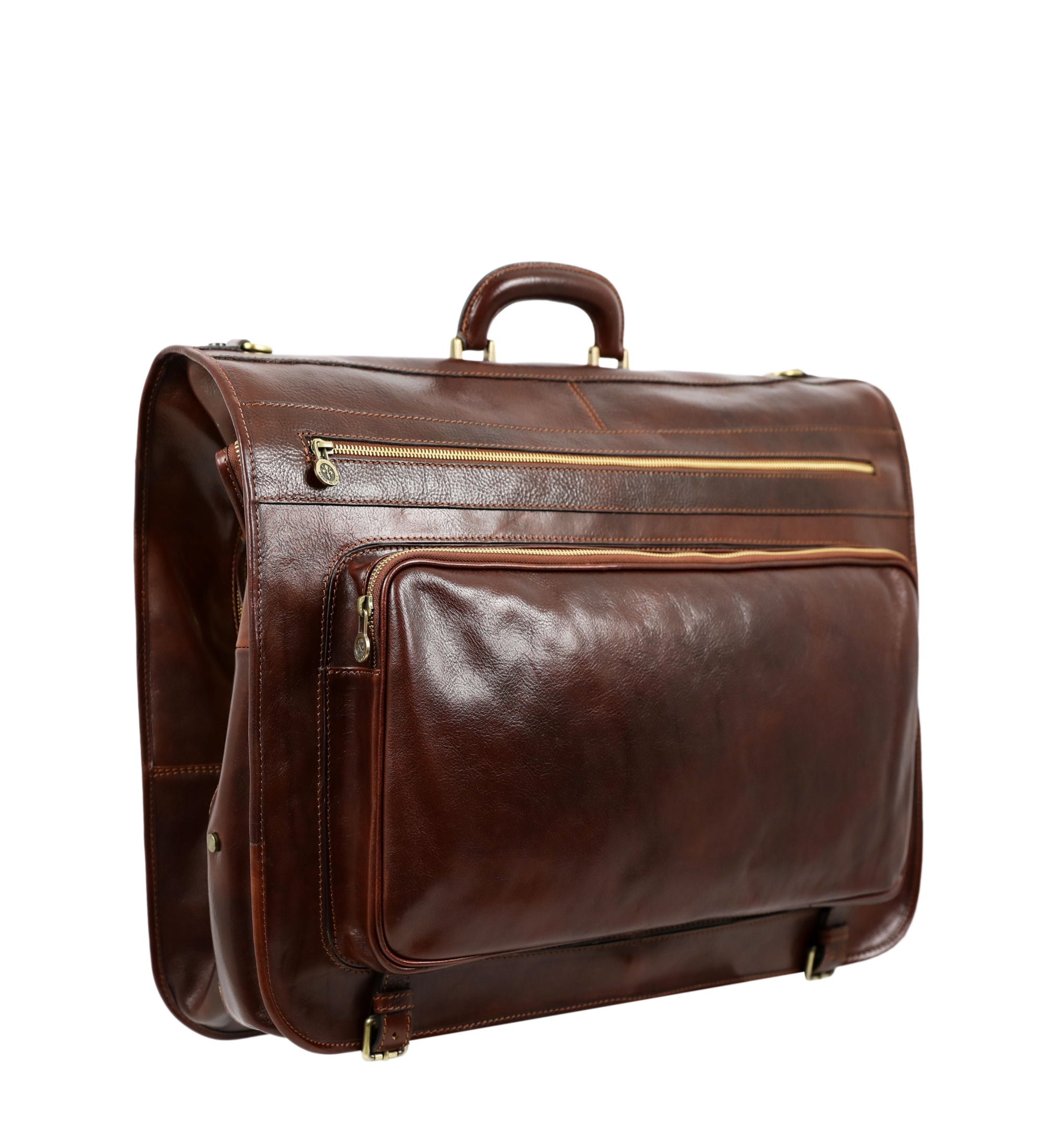 Housse de costume voyage effet cuir-6