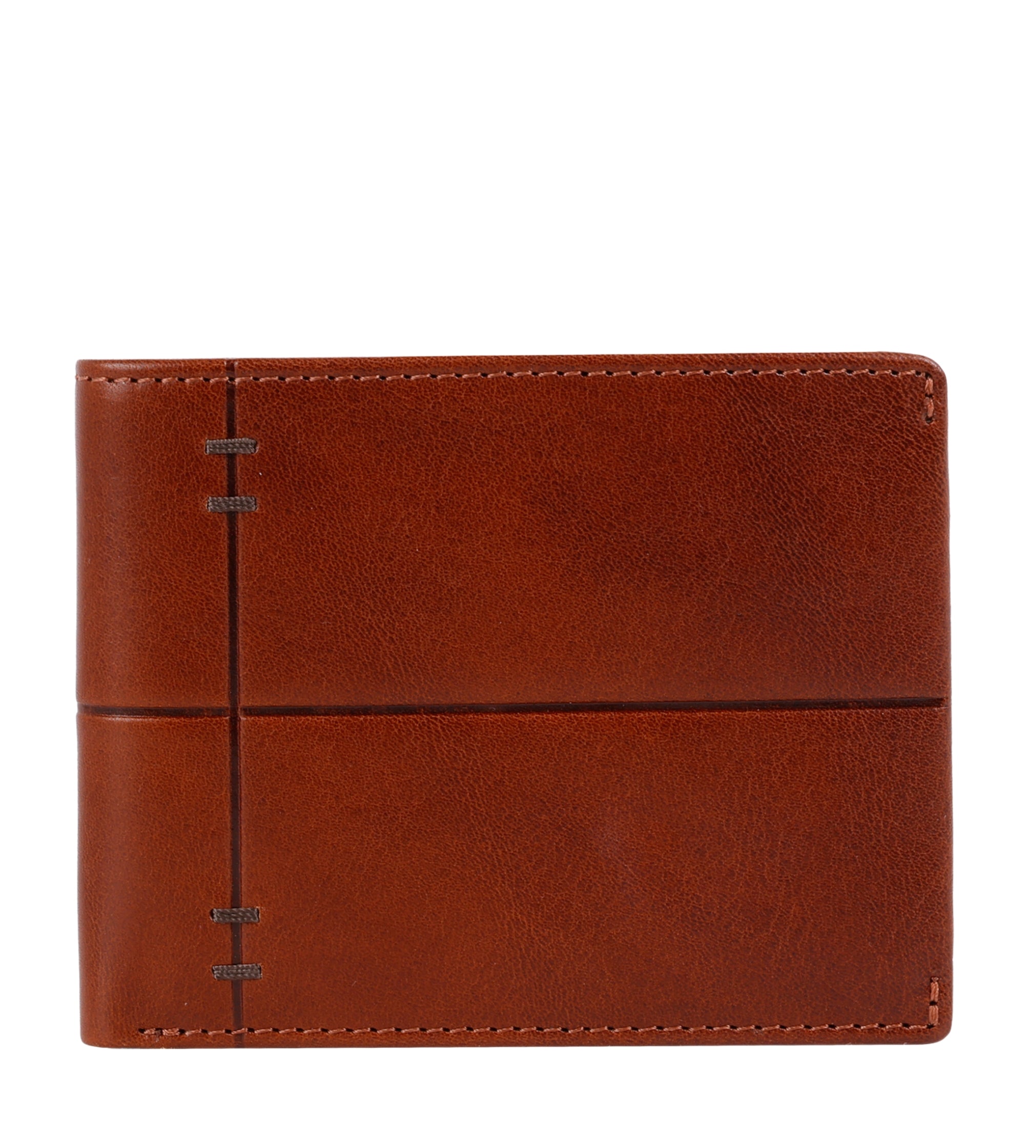 Portefeuille pliant effet cuir grainé pour homme-19
