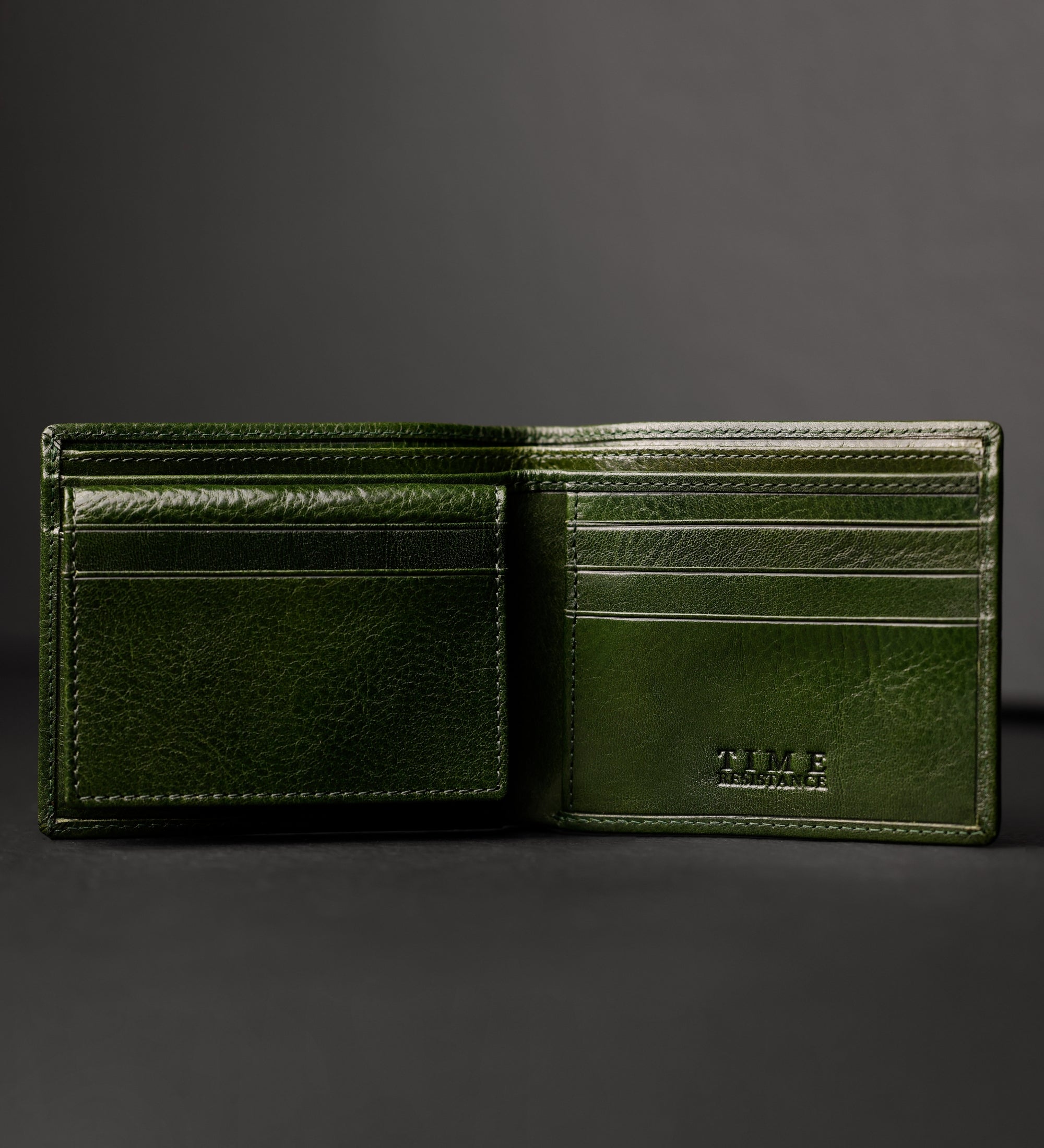 Portefeuille pliant effet cuir grainé pour homme-31