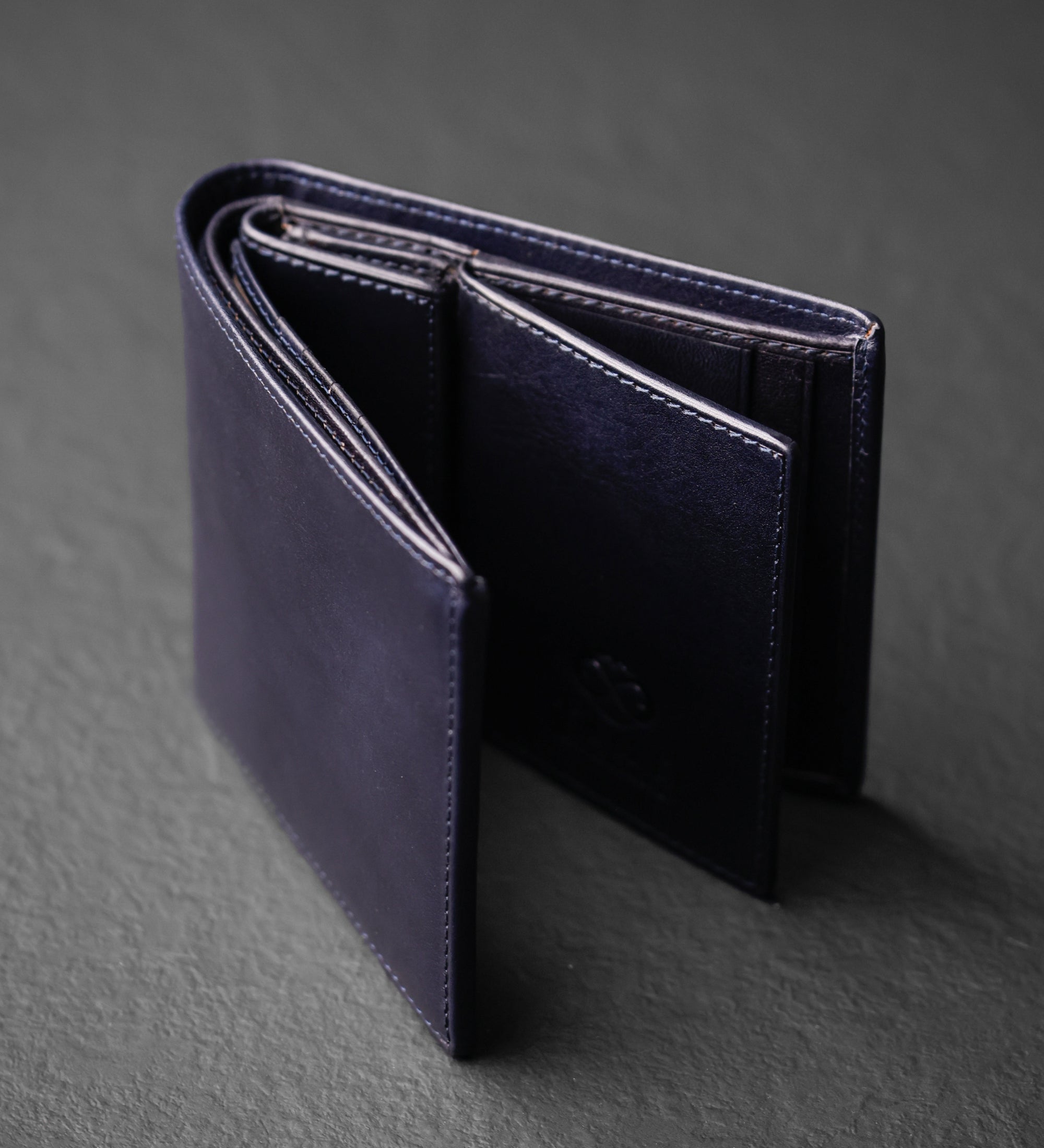 Portefeuille pliant effet cuir pour homme-52