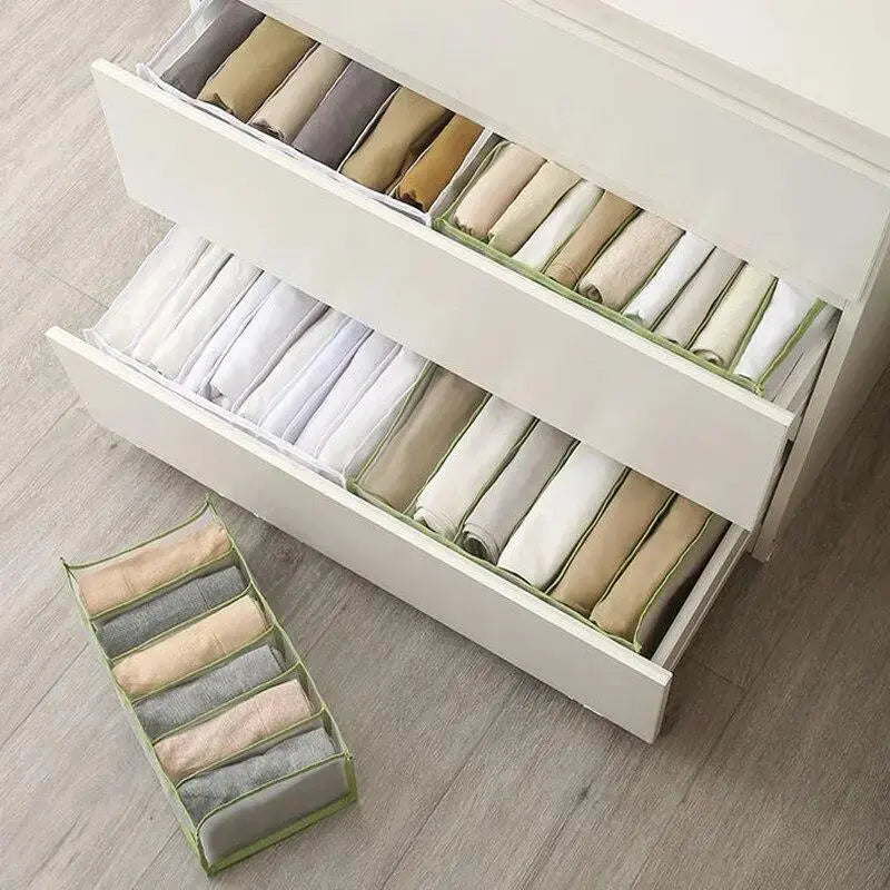 Modulares Schrank-Organizer-System für optimale Aufbewahrung
