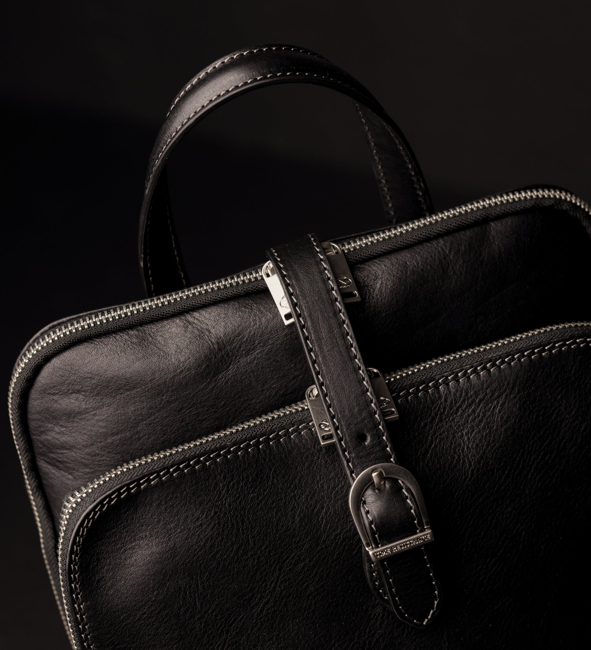 Sac à dos convertible effet cuir multi-poches-18