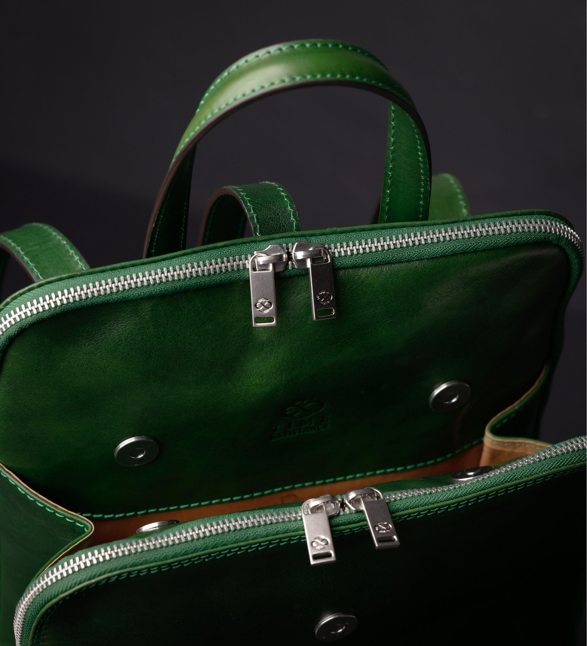 Sac à dos convertible effet cuir multi-poches-36