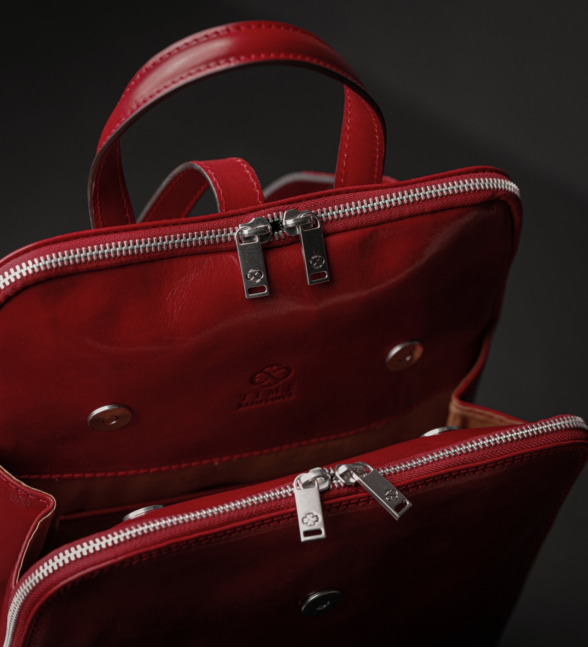 Sac à dos convertible effet cuir multi-poches-48