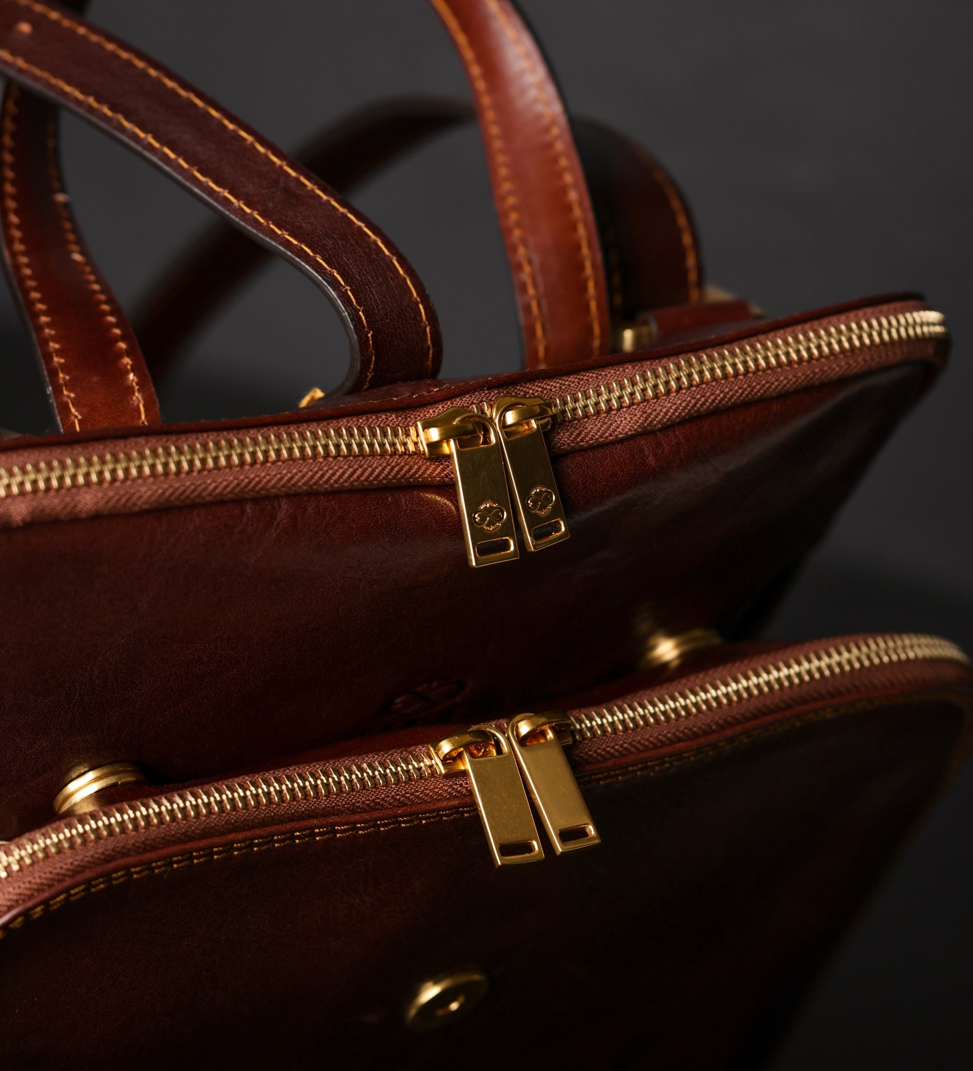 Sac à dos convertible effet cuir multi-poches-7