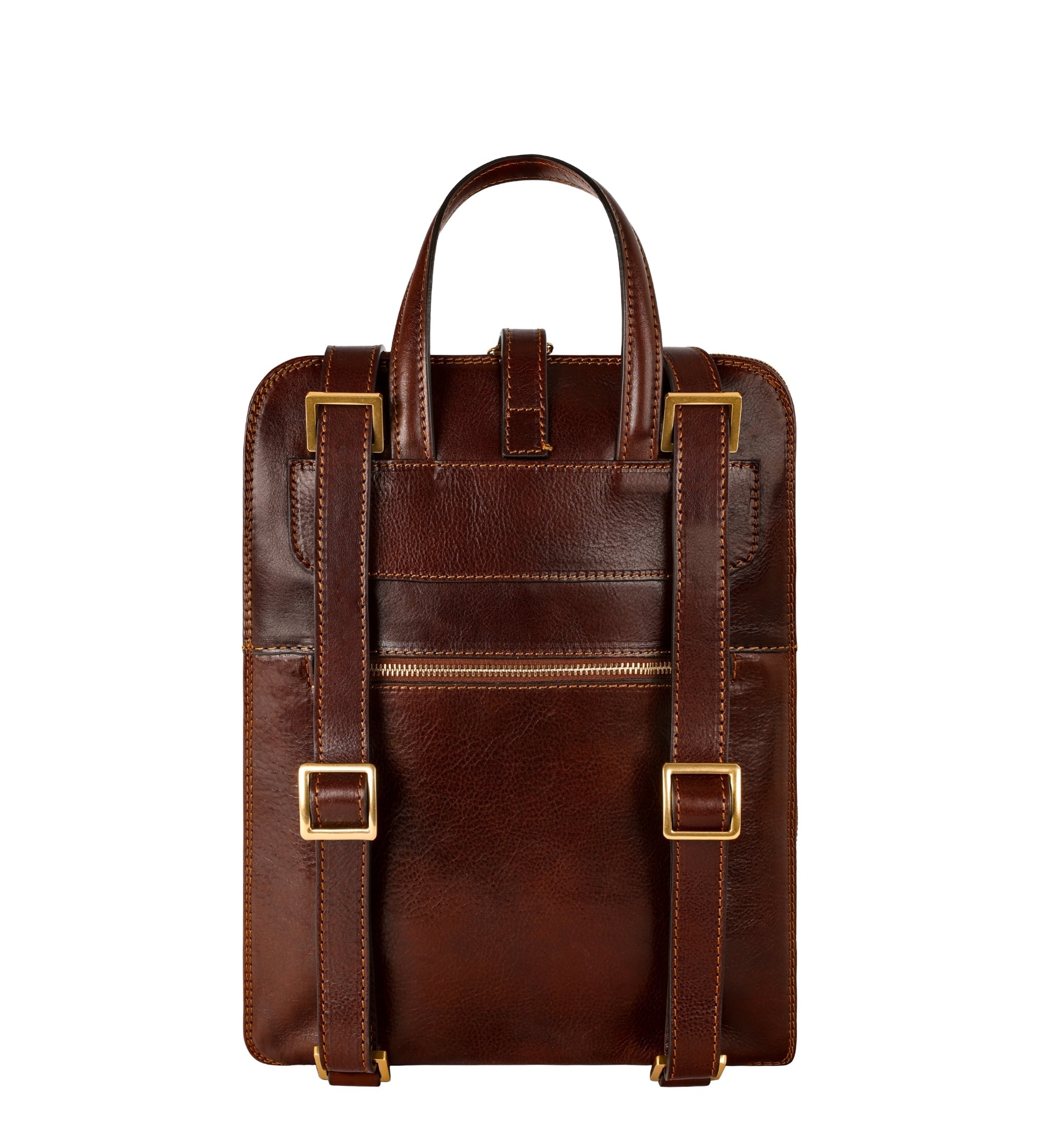 Sac à dos convertible effet cuir multi-poches-9