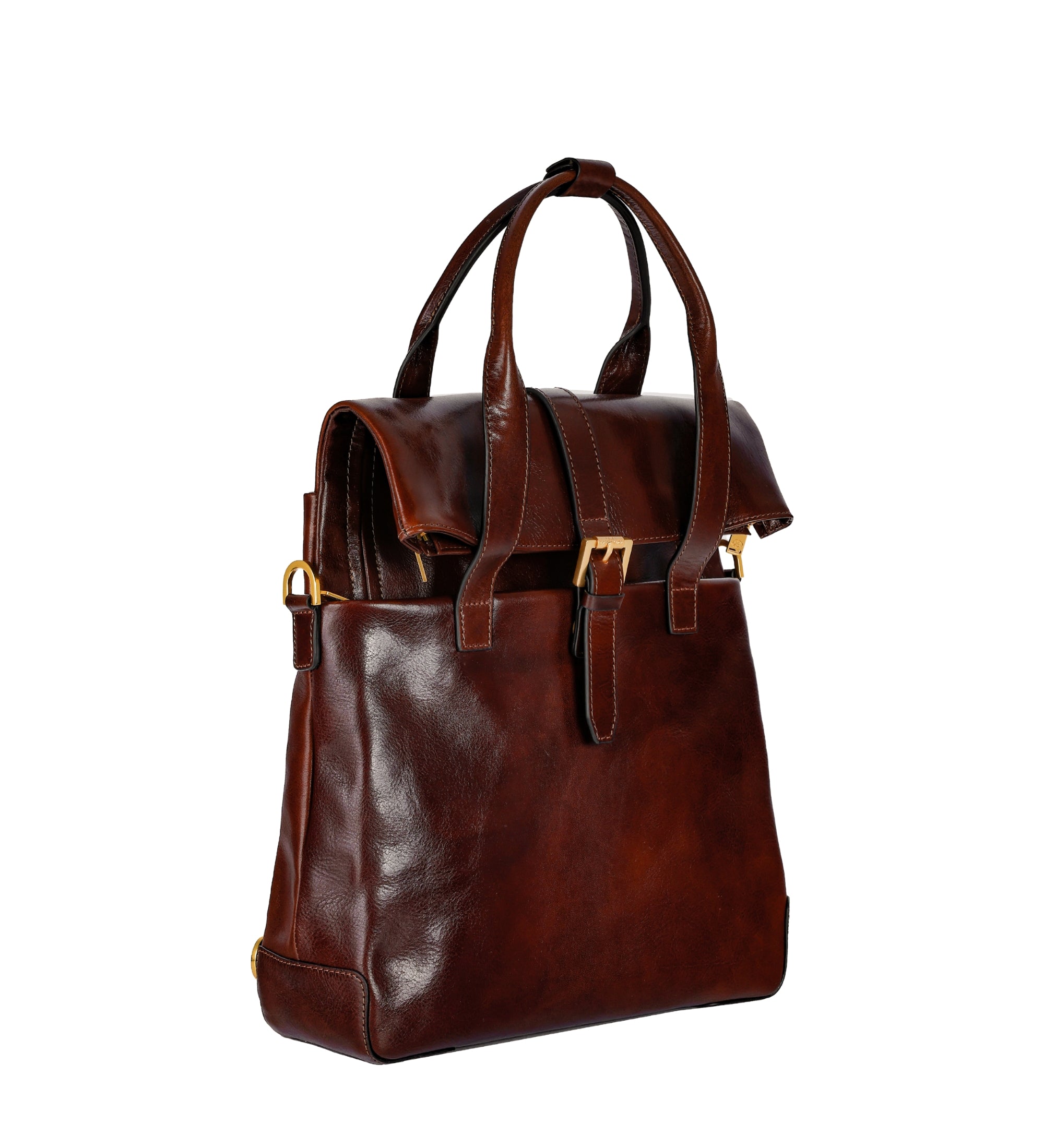 Sac à dos convertible effet cuir pour femme-11