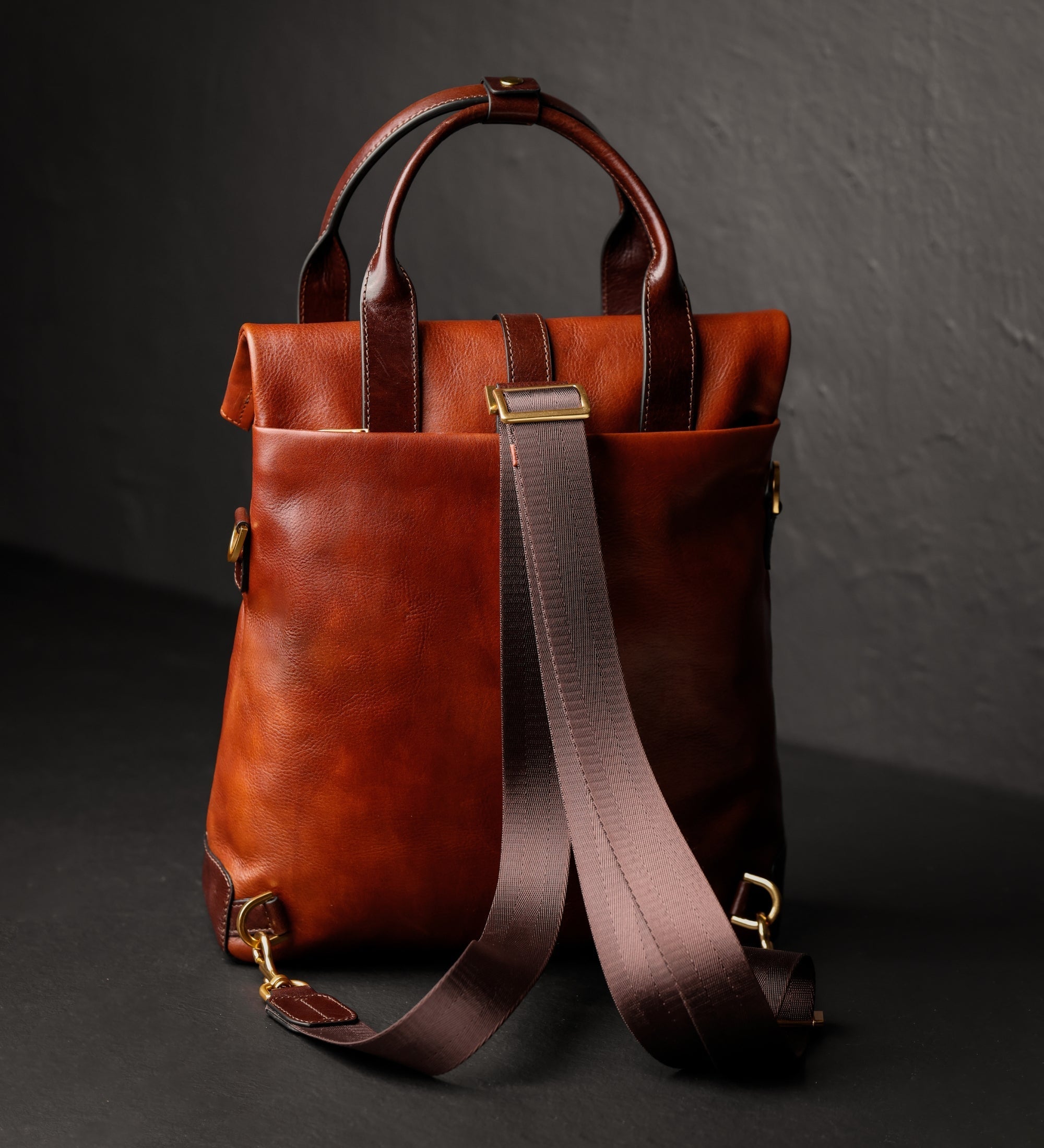 Sac à dos convertible effet cuir pour femme-31