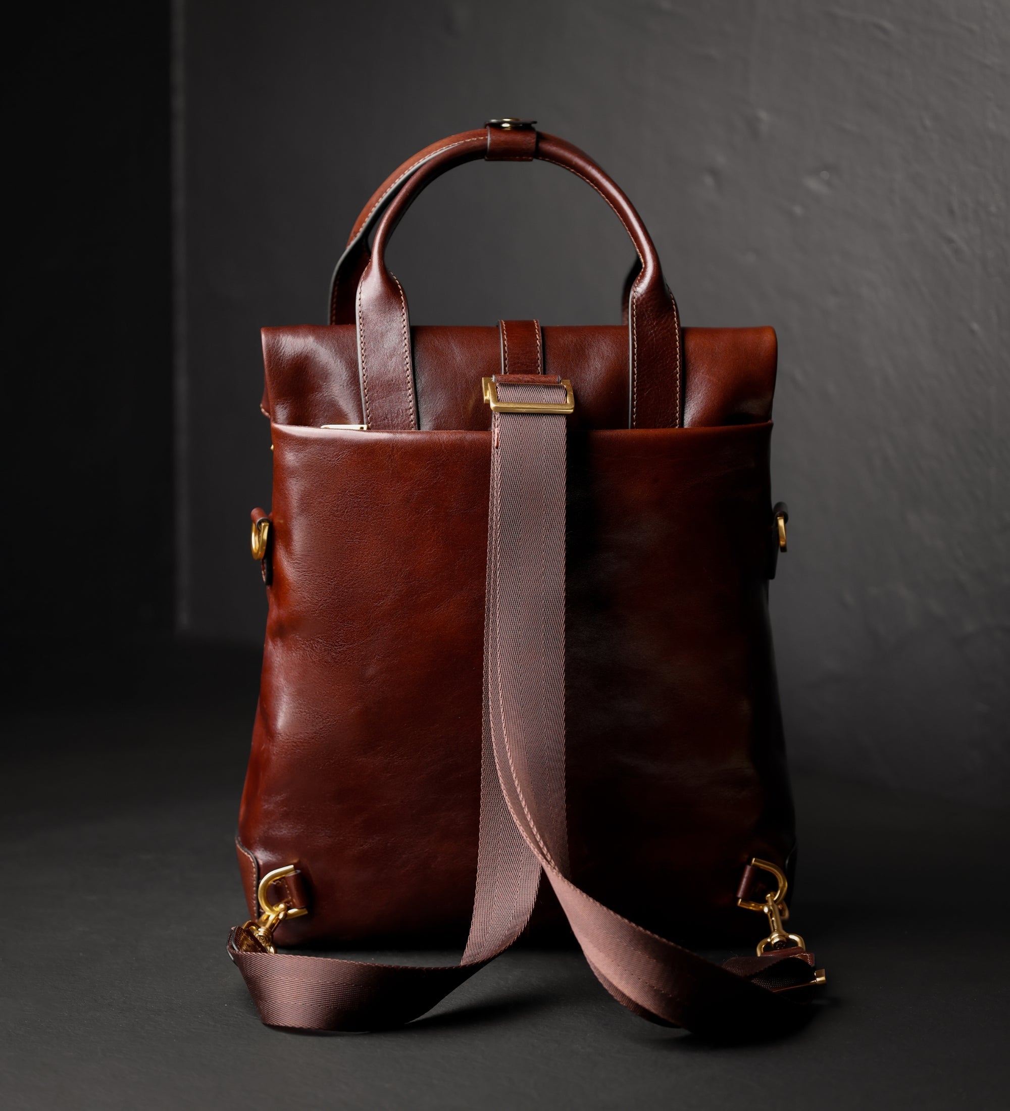 Sac à dos convertible effet cuir pour femme-7