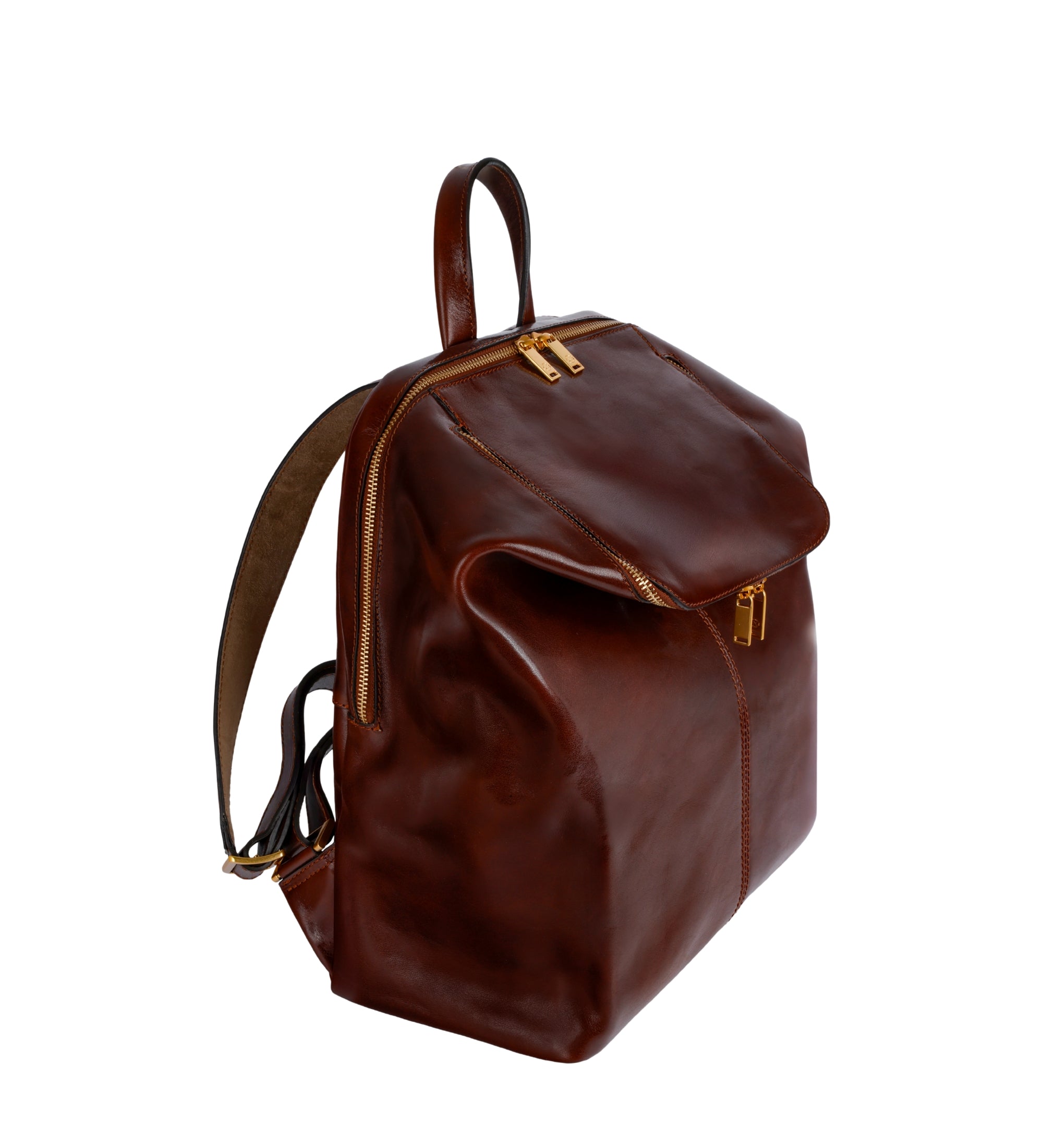 Sac à dos effet cuir élégant pour femme-11