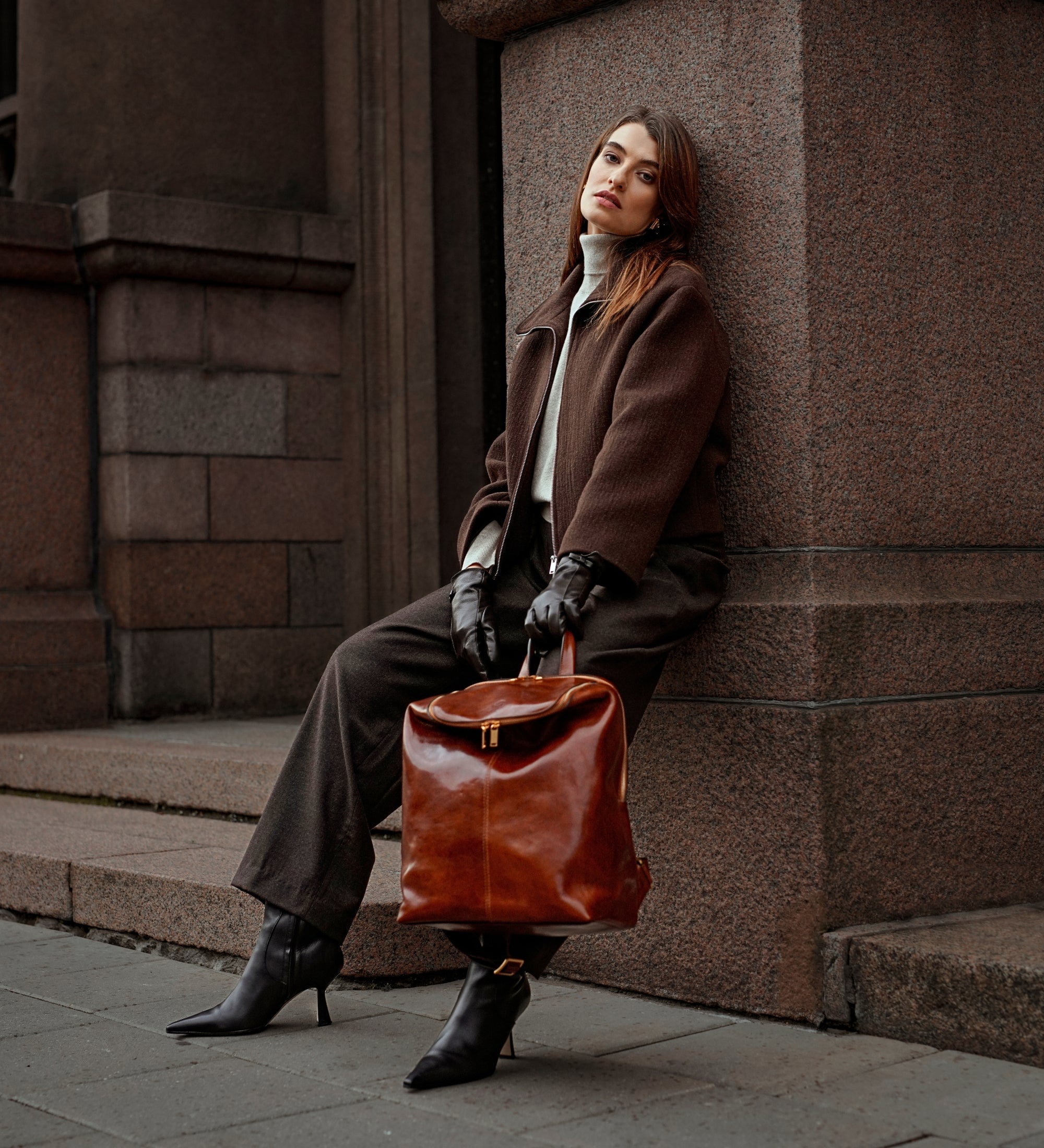 Sac à dos effet cuir élégant pour femme-27