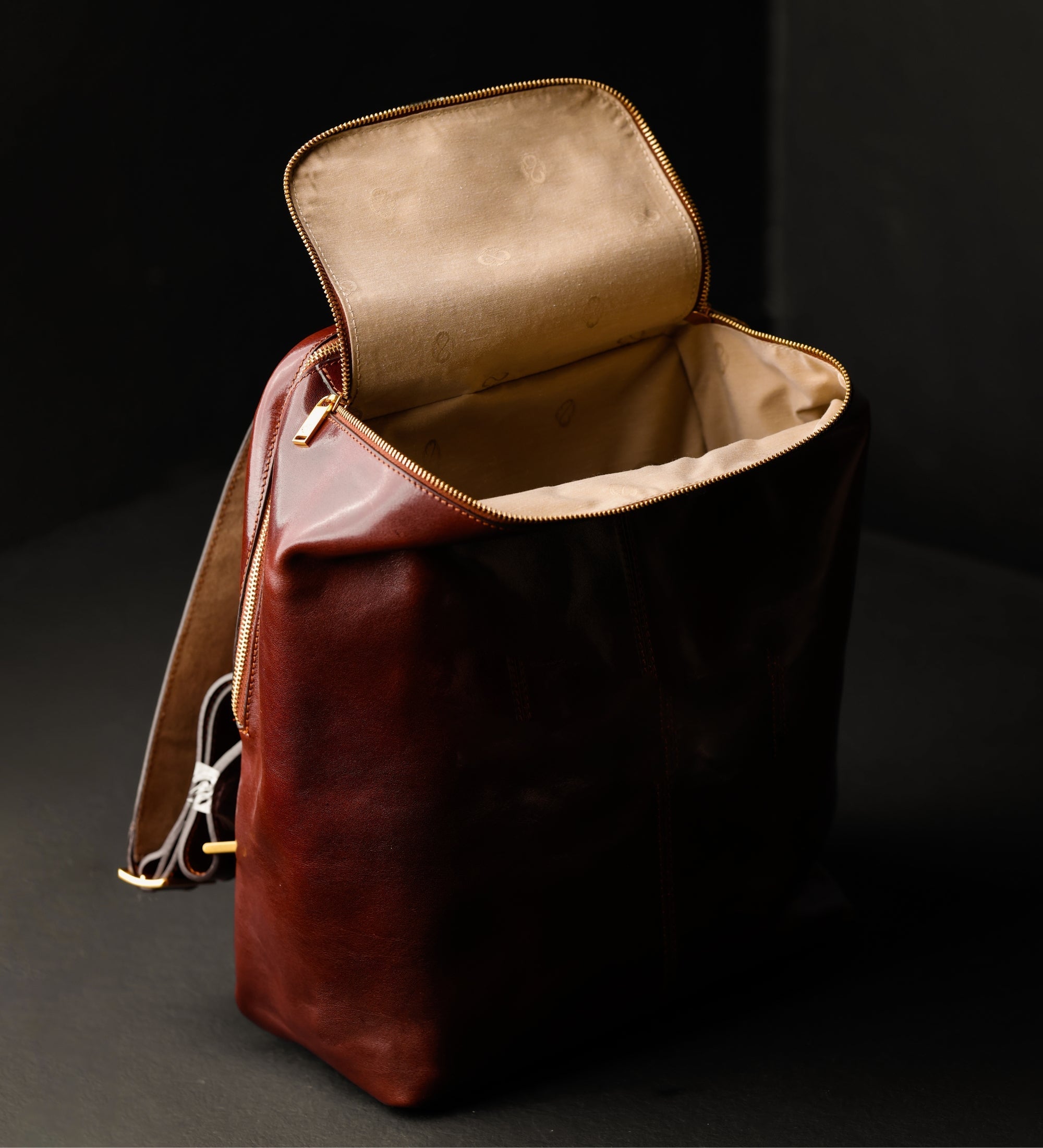 Sac à dos effet cuir élégant pour femme-6