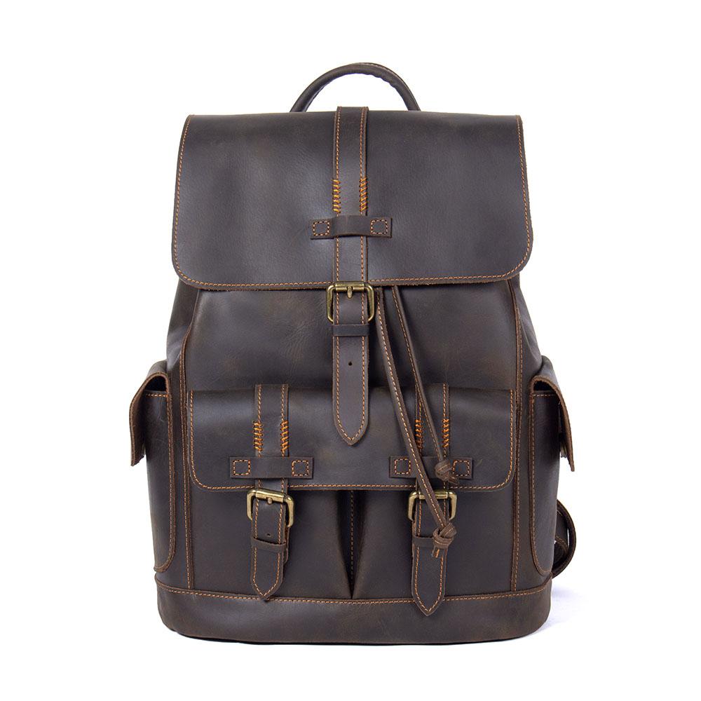 Sac à dos ordinateur effet cuir pour homme-1