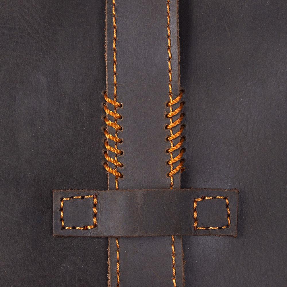 Sac à dos ordinateur effet cuir pour homme-15