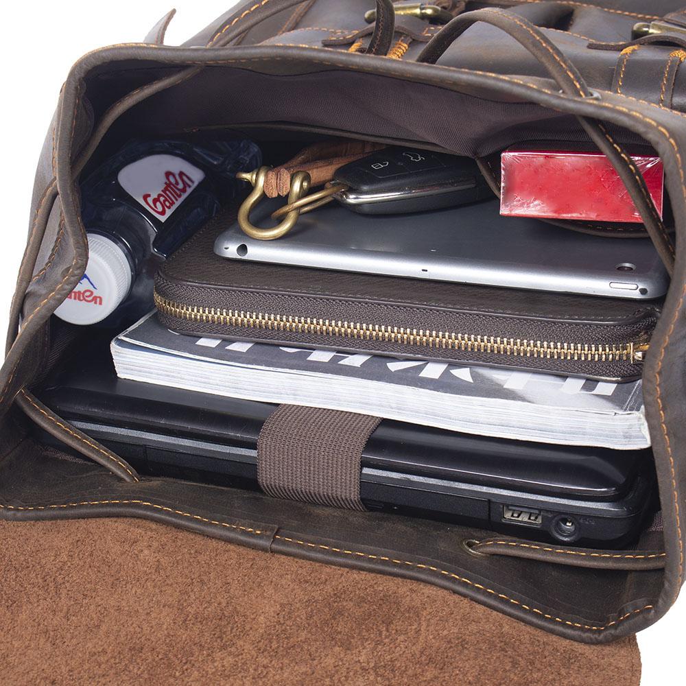 Sac à dos ordinateur effet cuir pour homme-18
