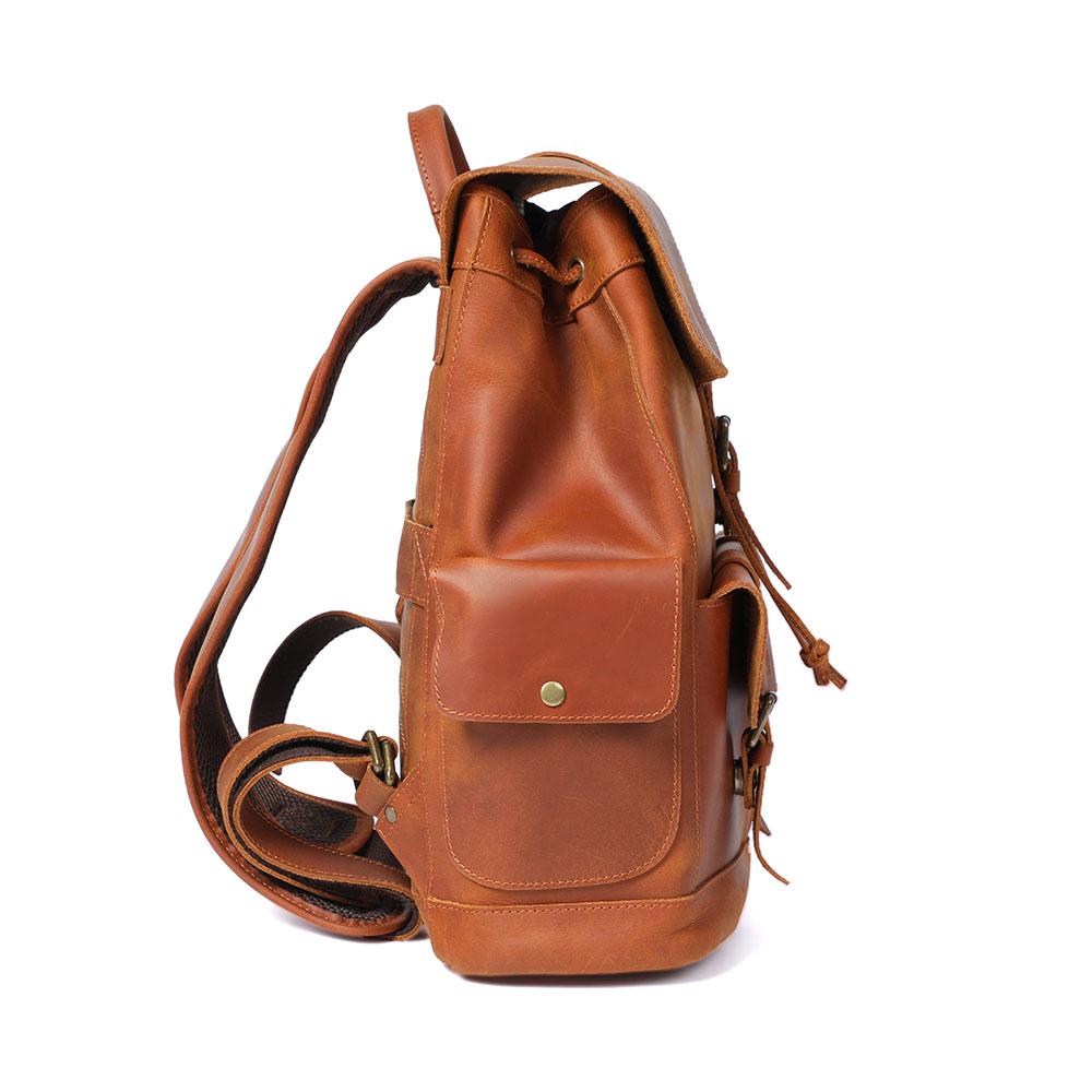 Sac à dos ordinateur effet cuir pour homme-5