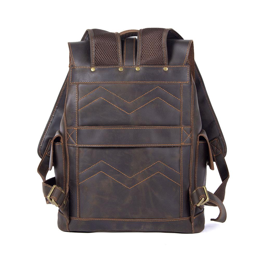 Sac à dos ordinateur effet cuir pour homme-8