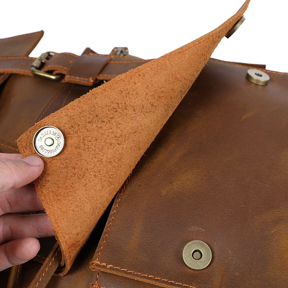 Sac à dos rétro effet cuir pour homme-16