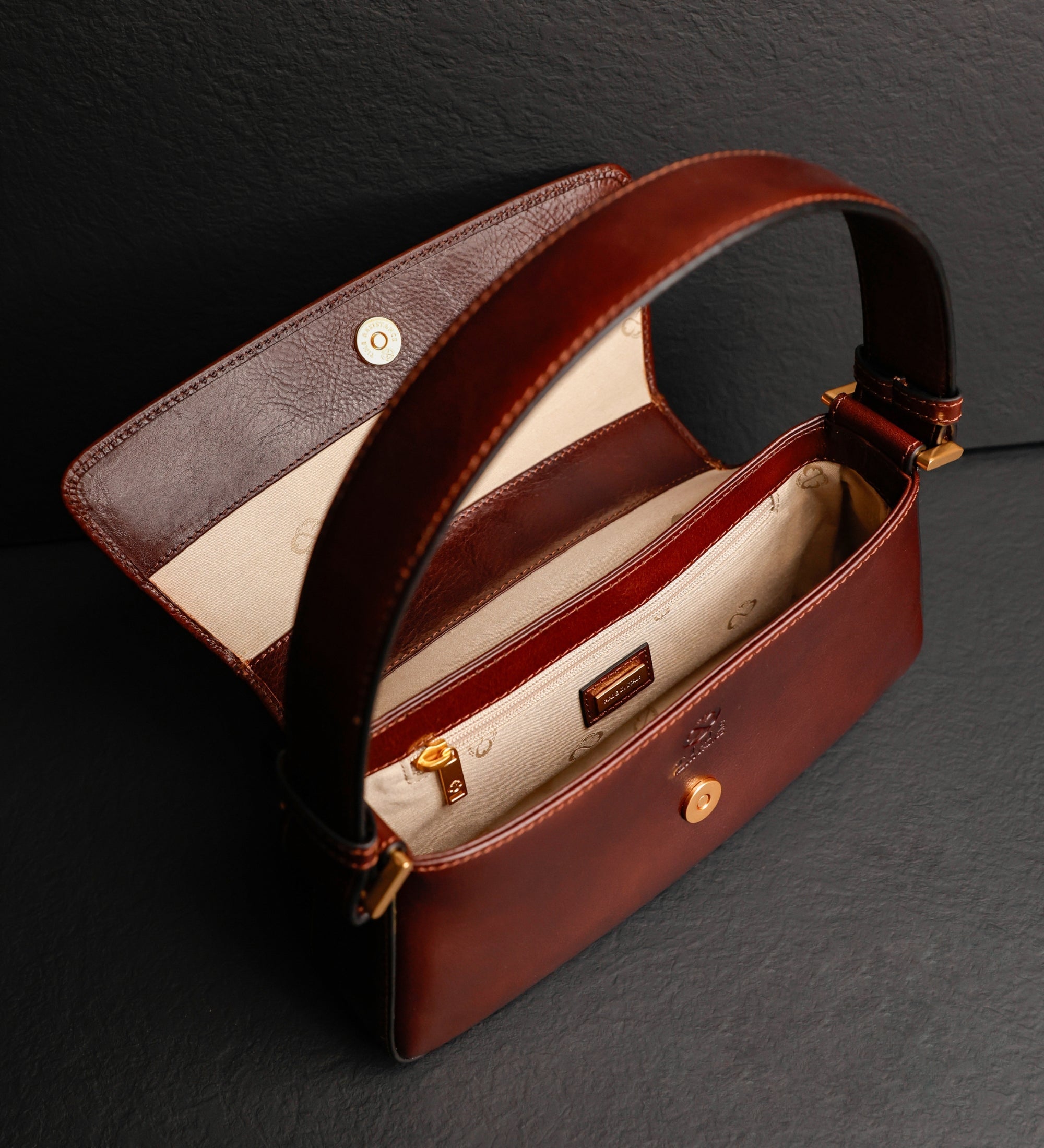 Sac baguette effet cuir pour femme-7