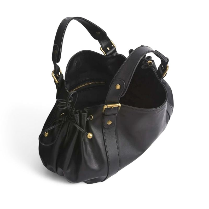 Sac cabas souple effet cuir pour femme-9