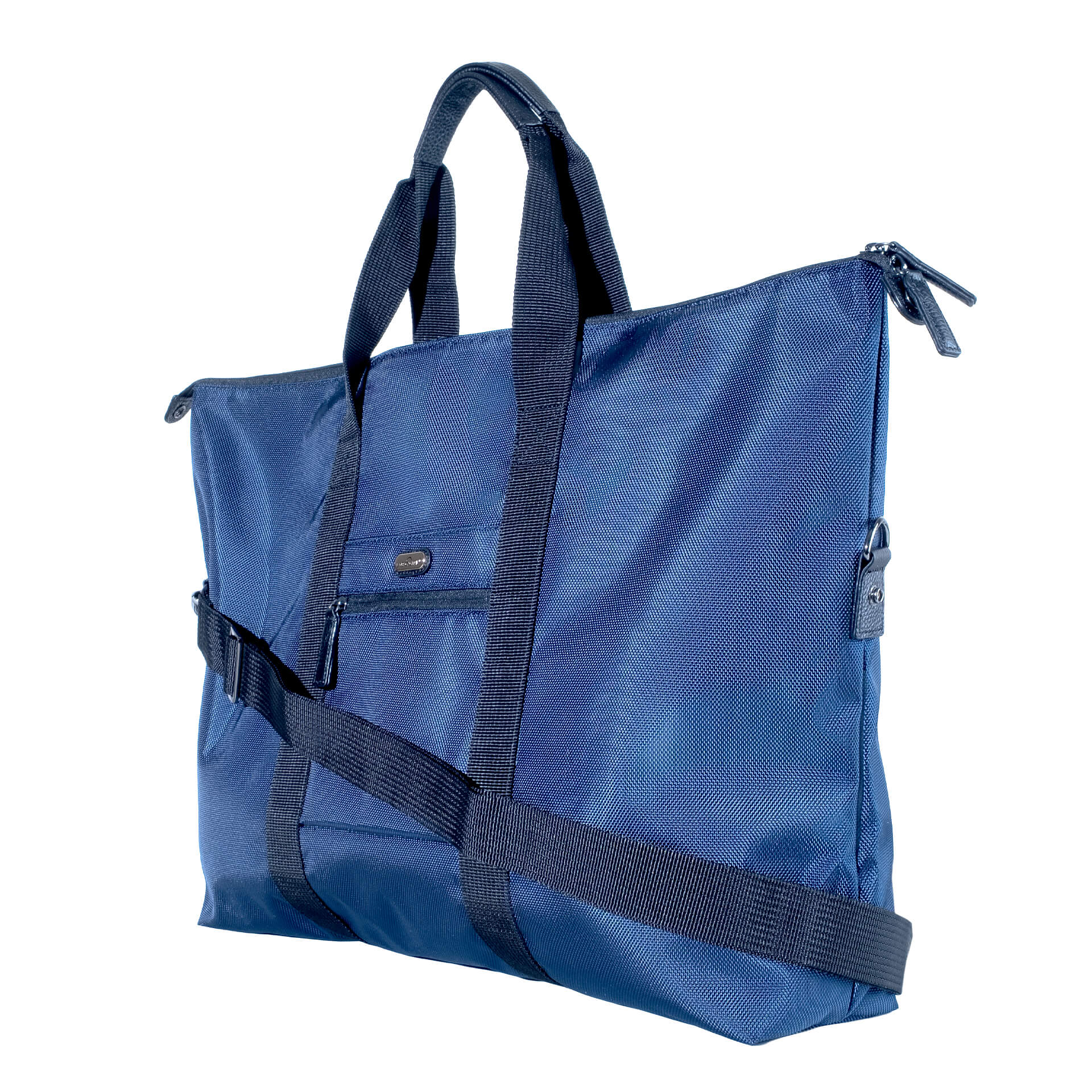 Sac de voyage bleu marine grande capacité-3
