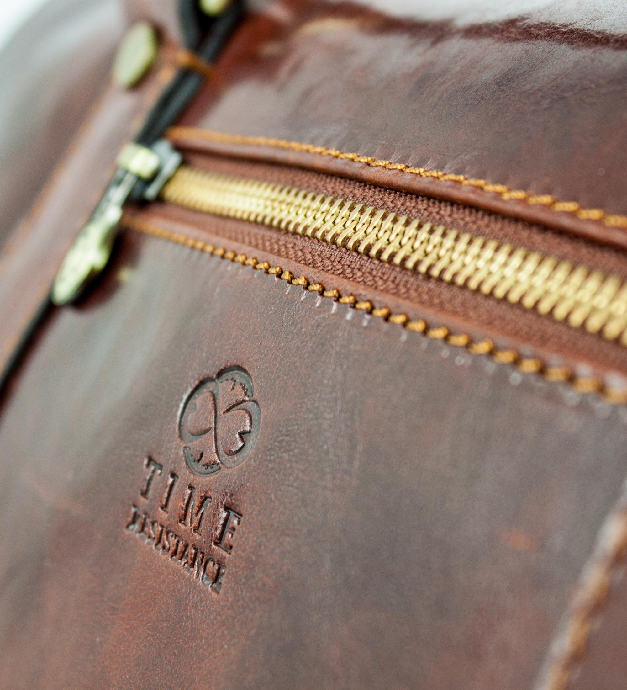 Sac de voyage compact effet cuir-10
