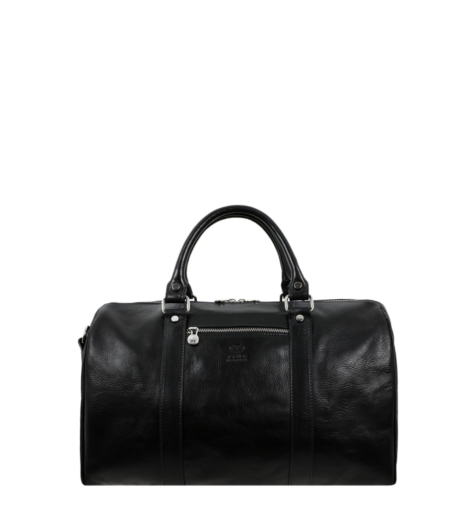Sac de voyage compact effet cuir-12