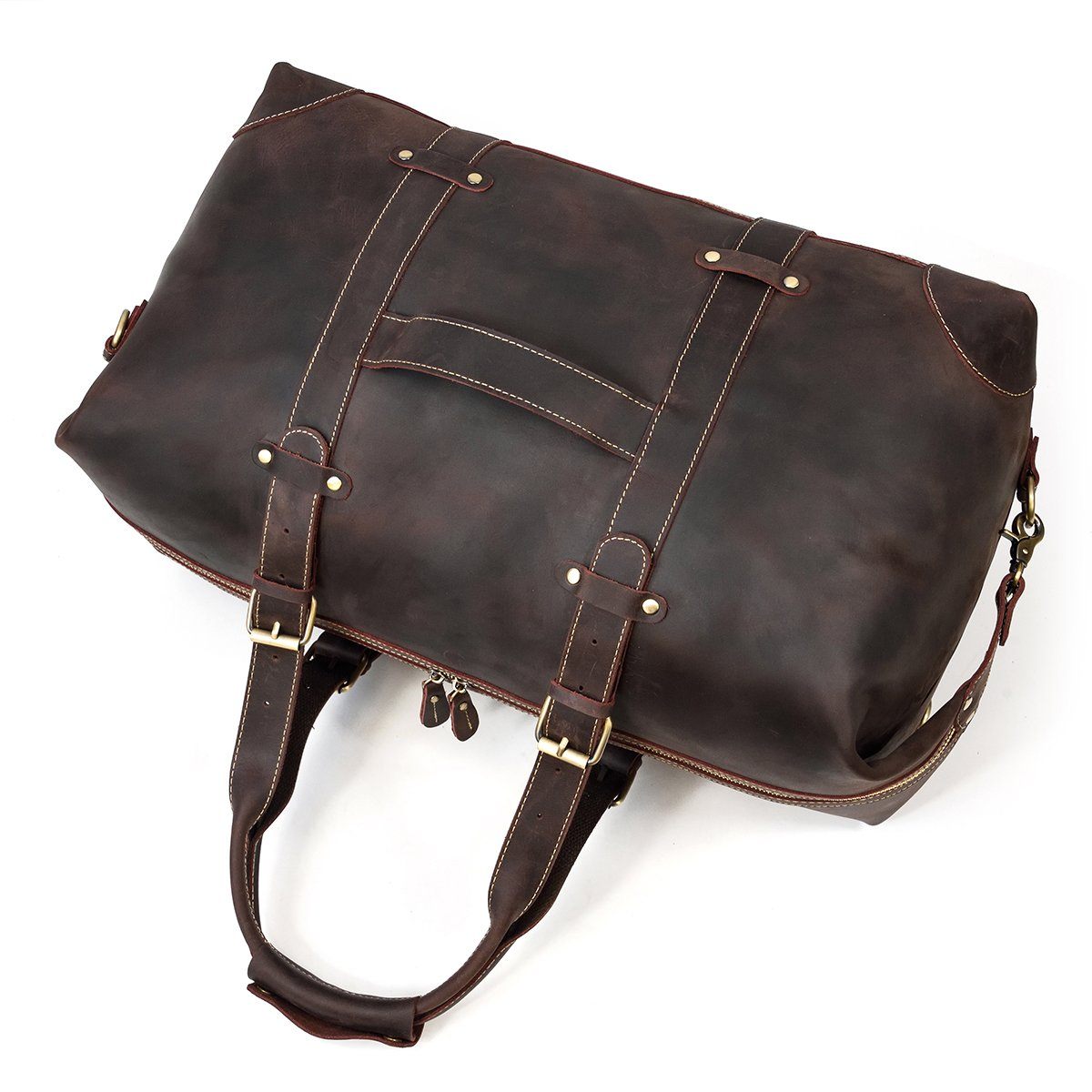 Sac de voyage effet cuir pleine fleur-10