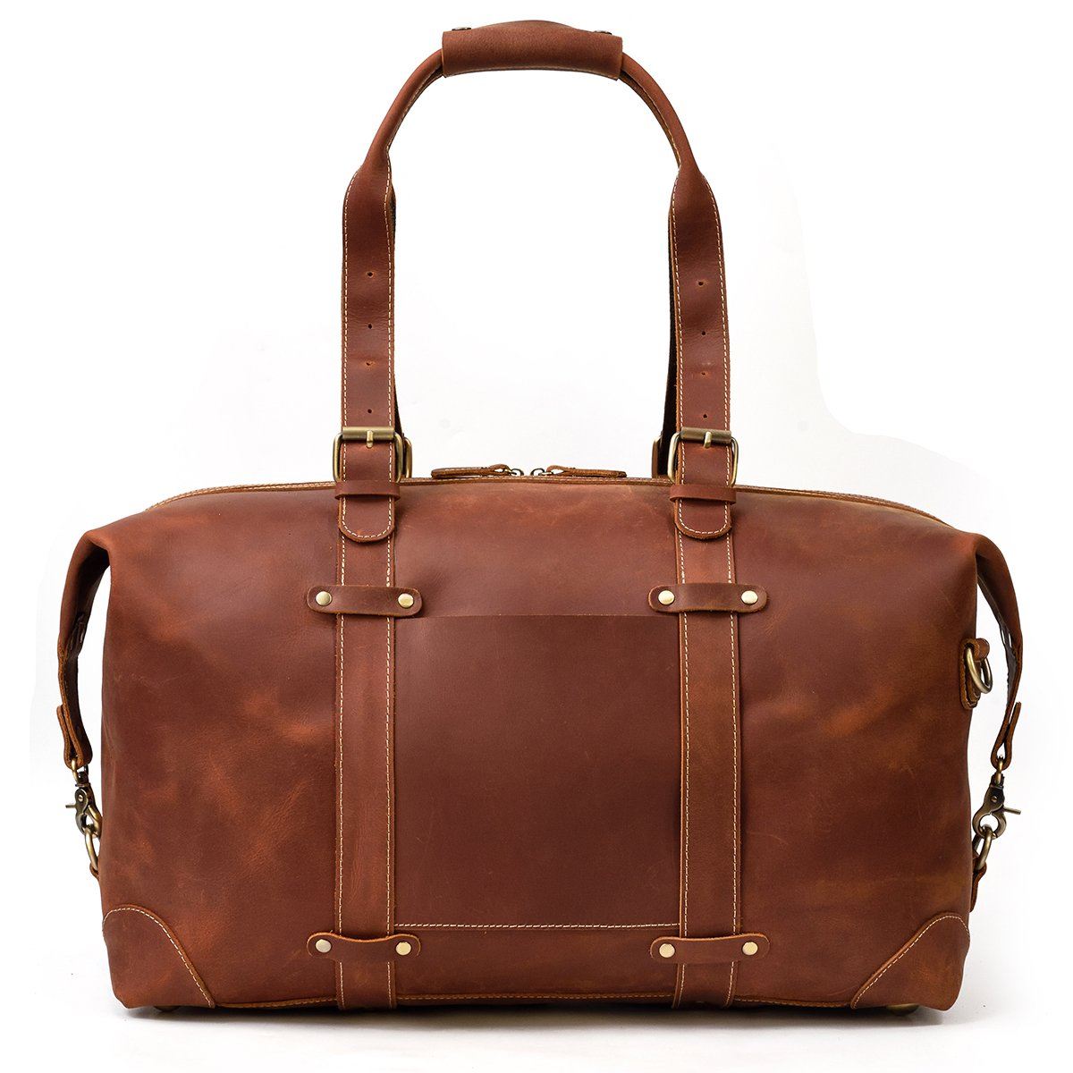 Sac de voyage effet cuir pleine fleur-16