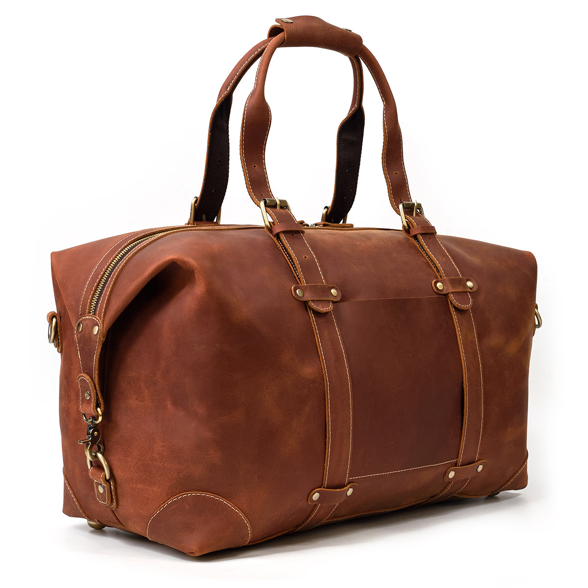 Sac de voyage effet cuir pleine fleur-20