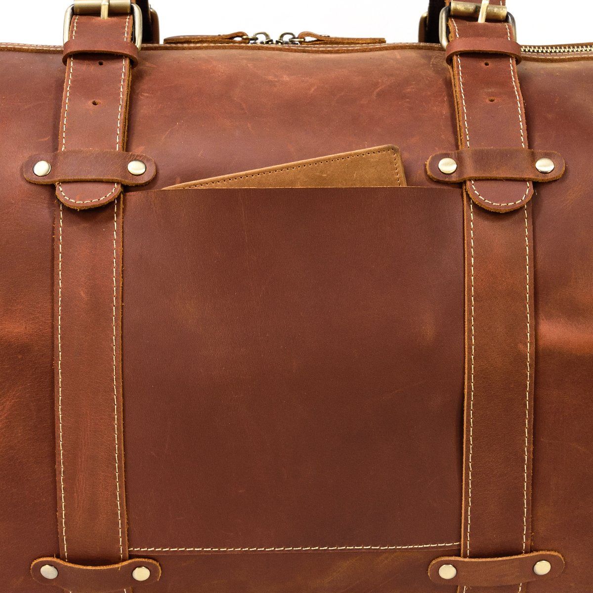 Sac de voyage effet cuir pleine fleur-38