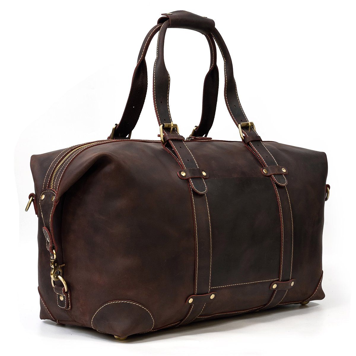 Sac de voyage effet cuir pleine fleur-6