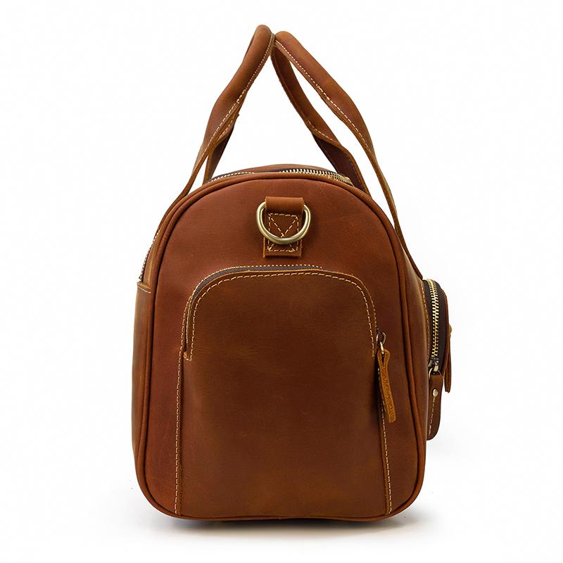 Sac de voyage effet cuir vintage pour homme-12
