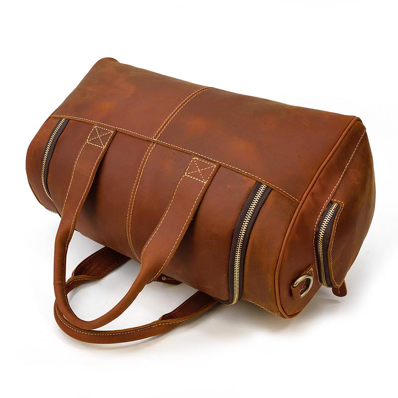 Sac de voyage effet cuir vintage pour homme-23