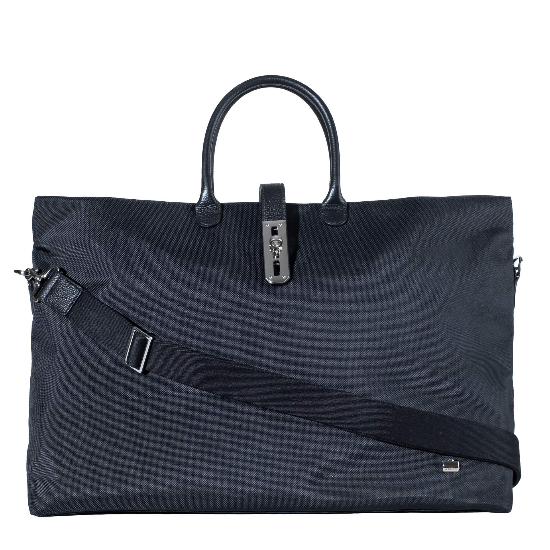Sac de voyage souple noir pour week-end-3