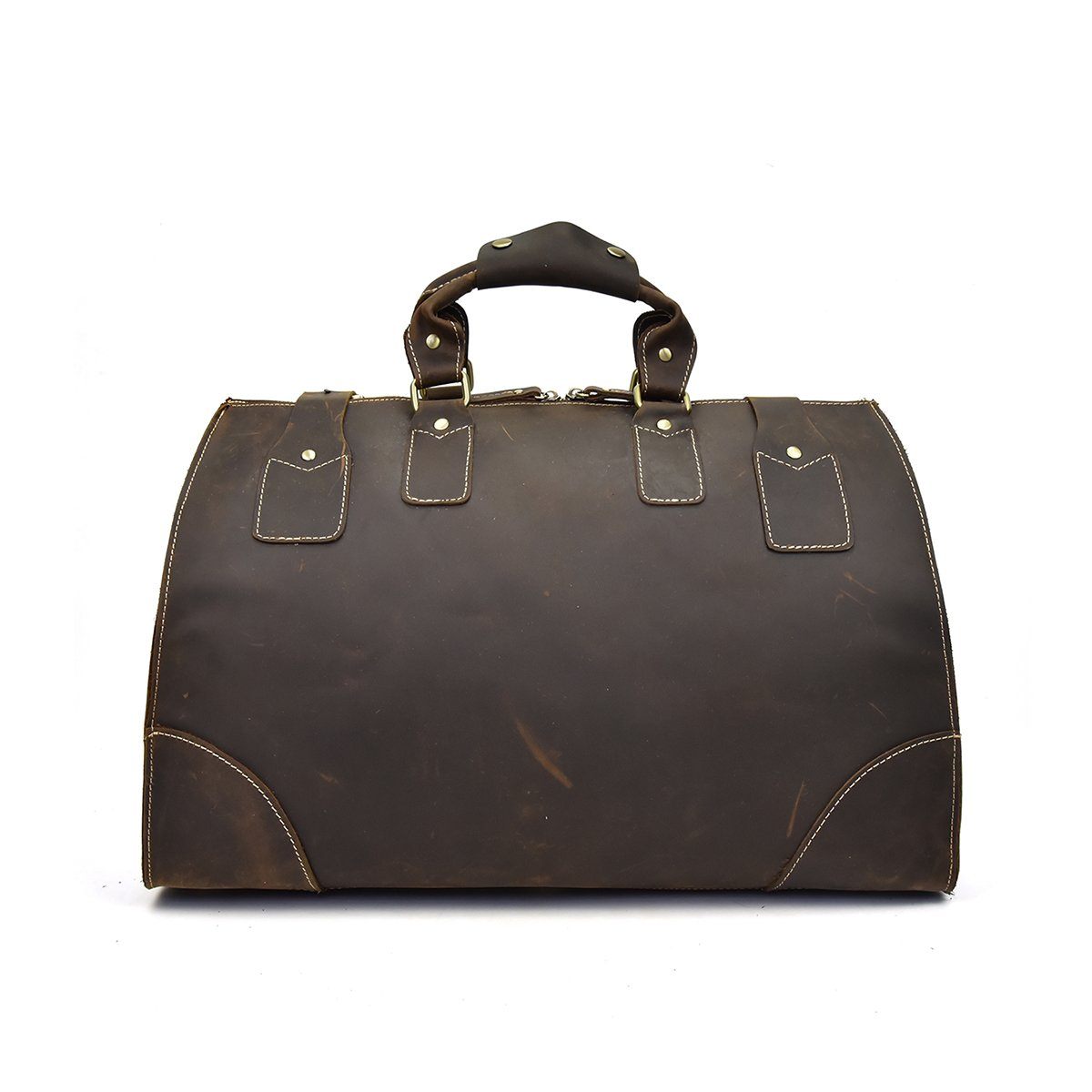 Sac duffle effet cuir vintage-2