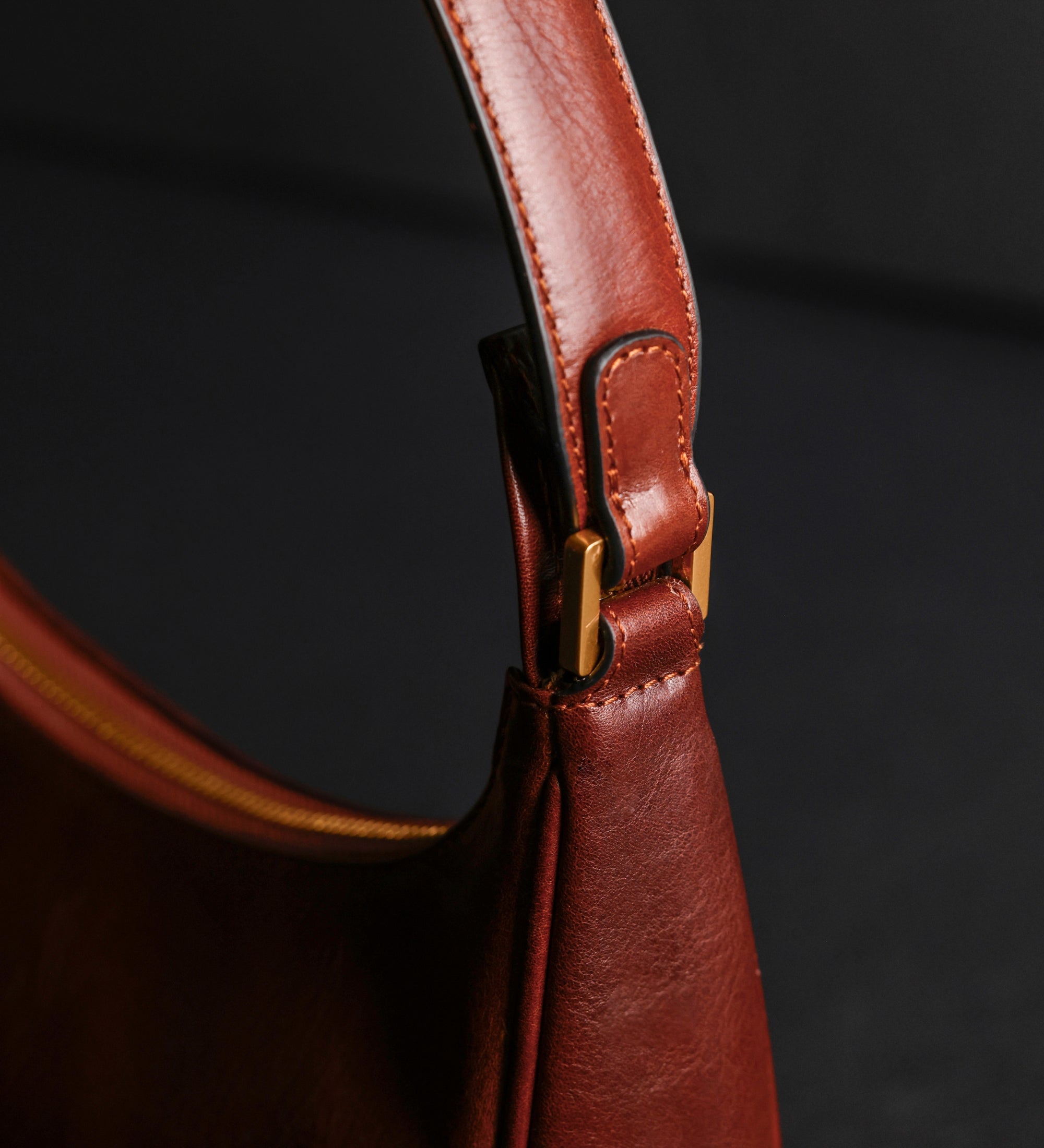 Sac hobo souple effet cuir pour femme-6