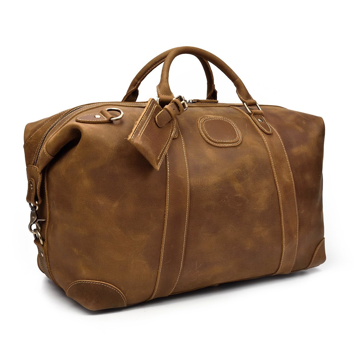 Sac week-end effet cuir grande capacité-3