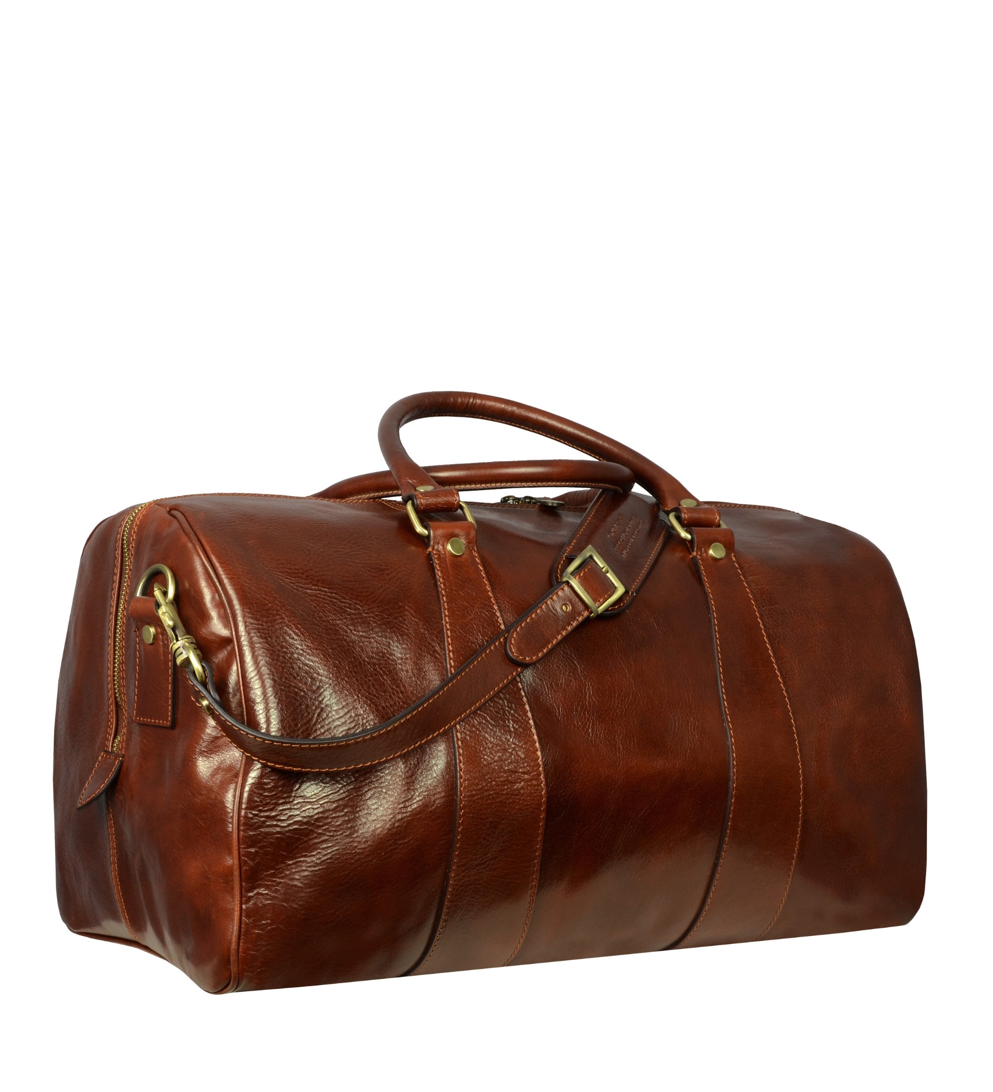 Sac week-end effet cuir souple-6