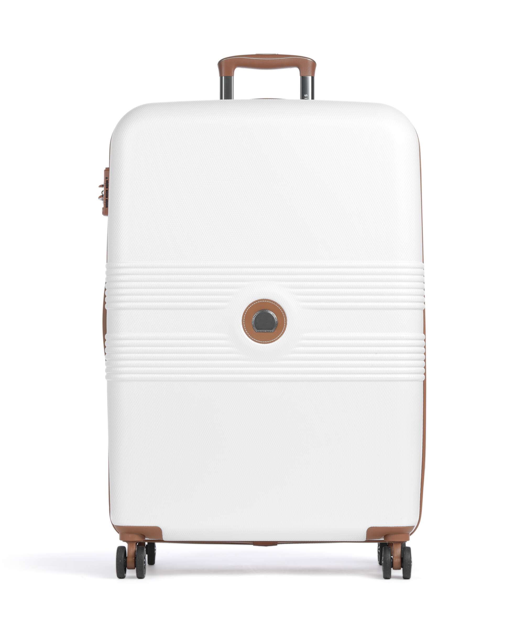 Valise cabine rigide champagne à 4 roues-1