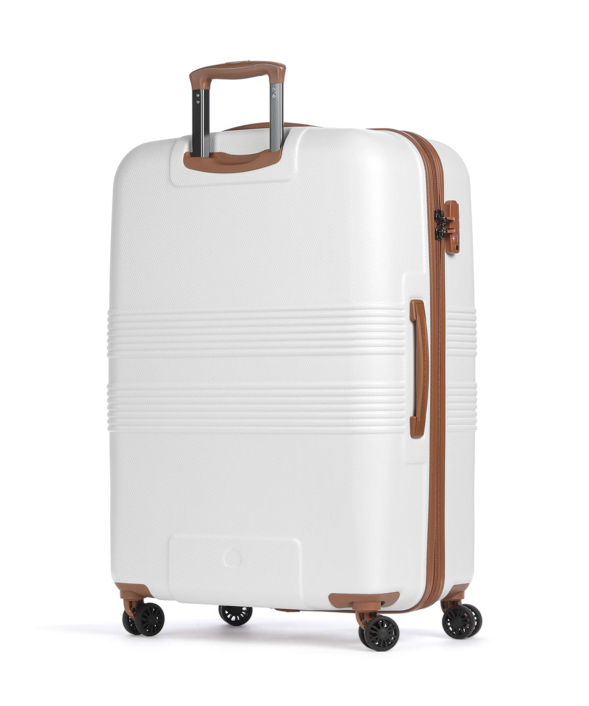 Valise cabine rigide champagne à 4 roues-2