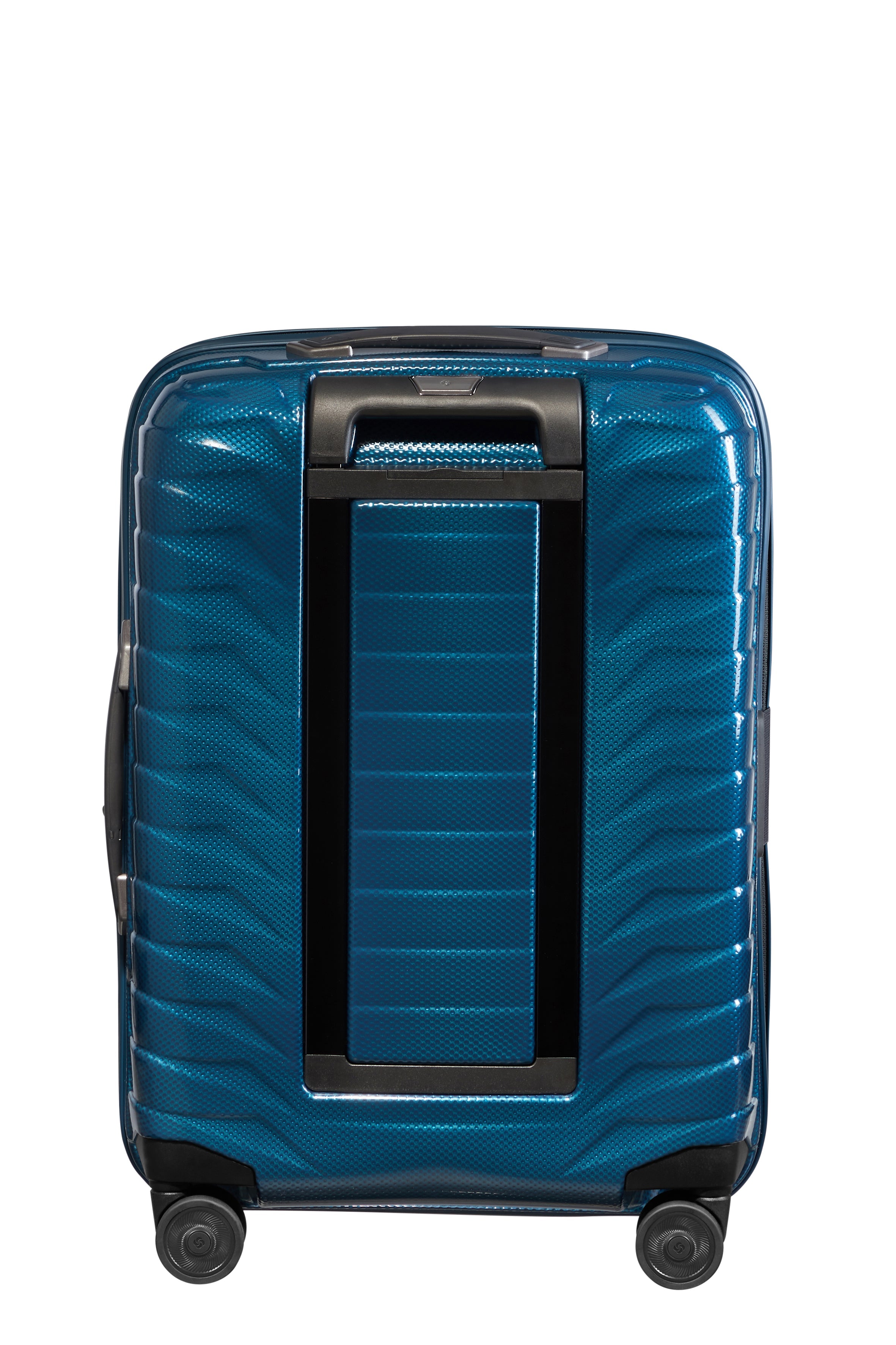Valise cabine rigide extensible bleu glacier-2