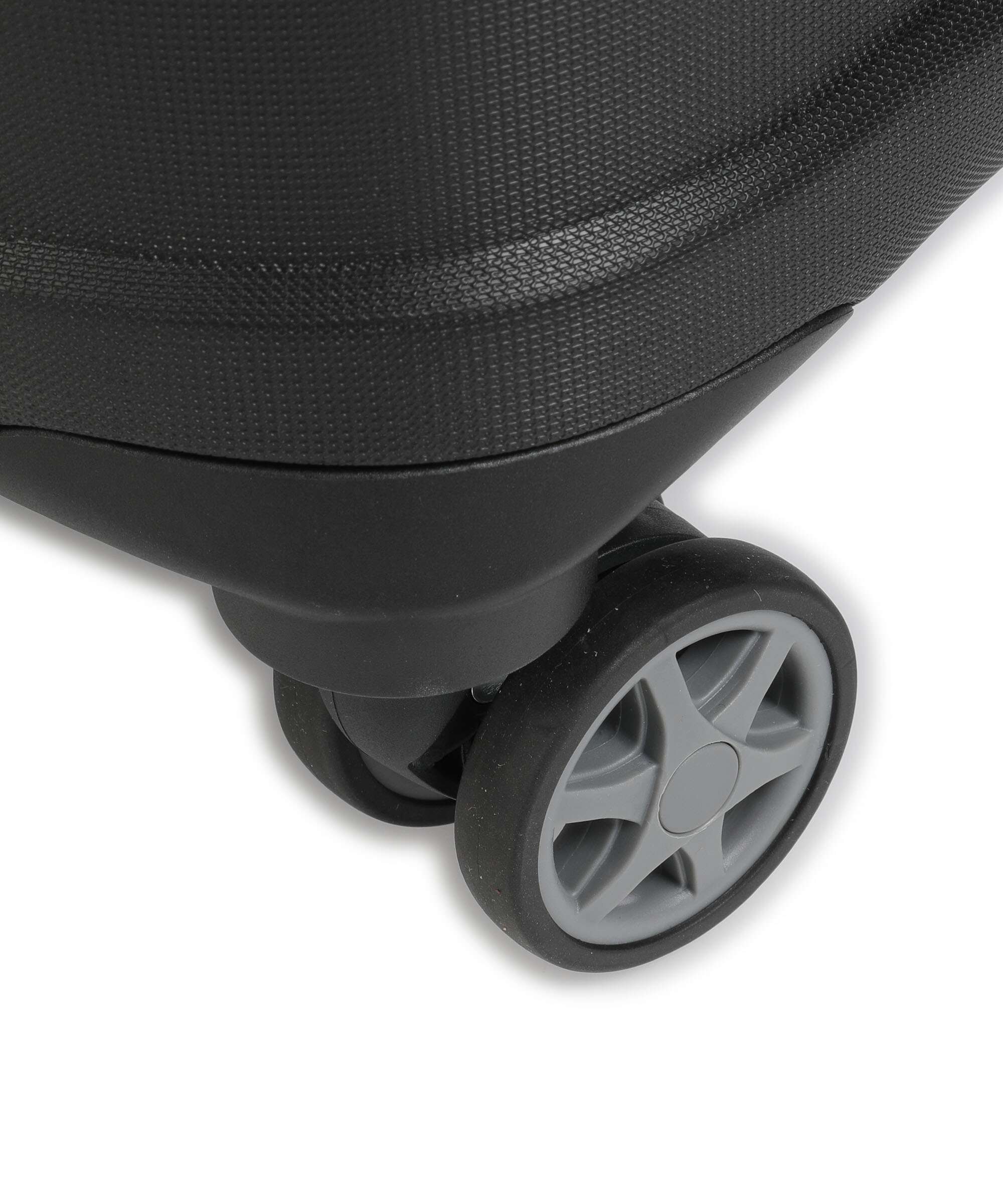 Valise rigide extensible noire à 4 roues-5