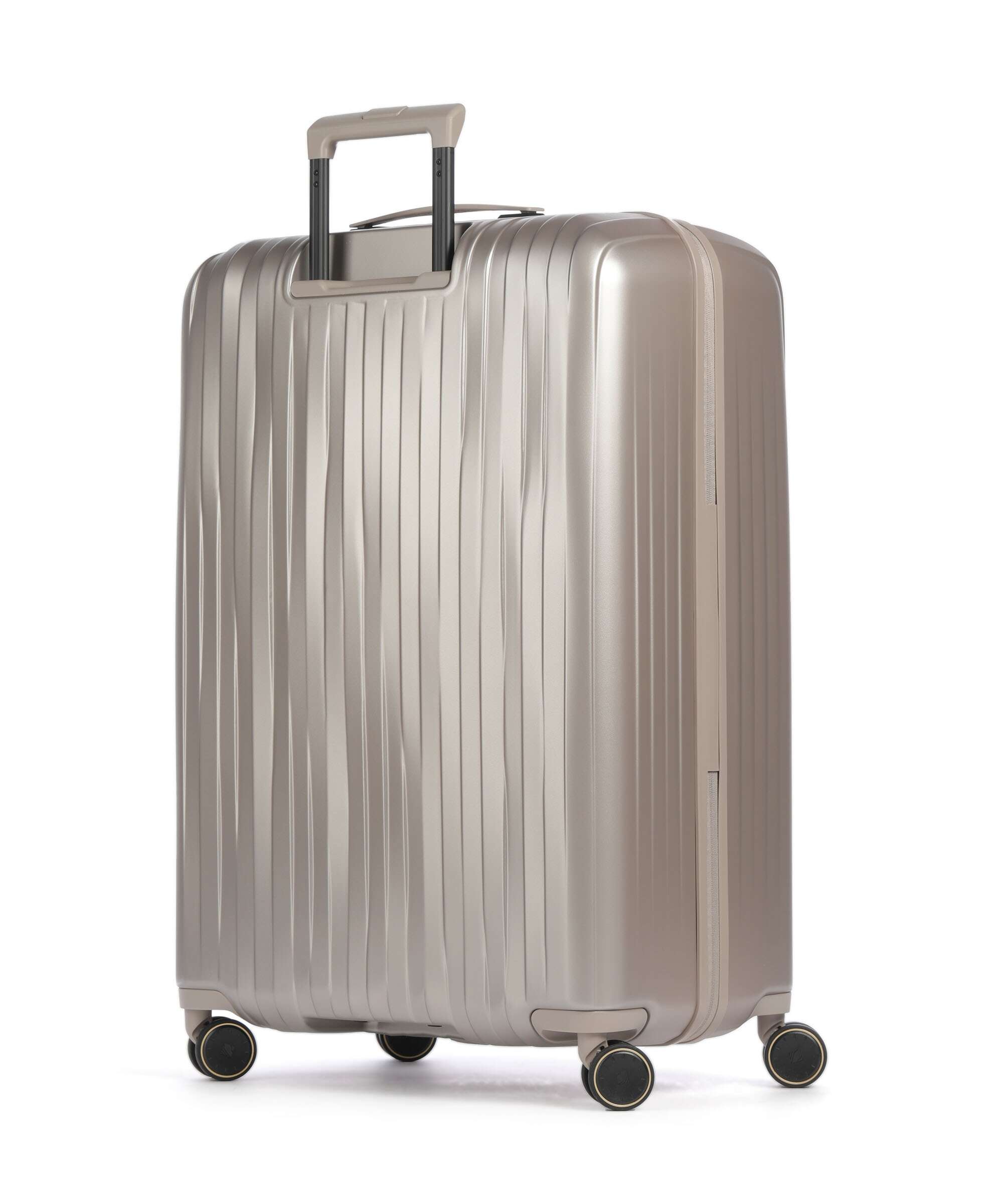 Valise rigide satin nude à 4 roues-2