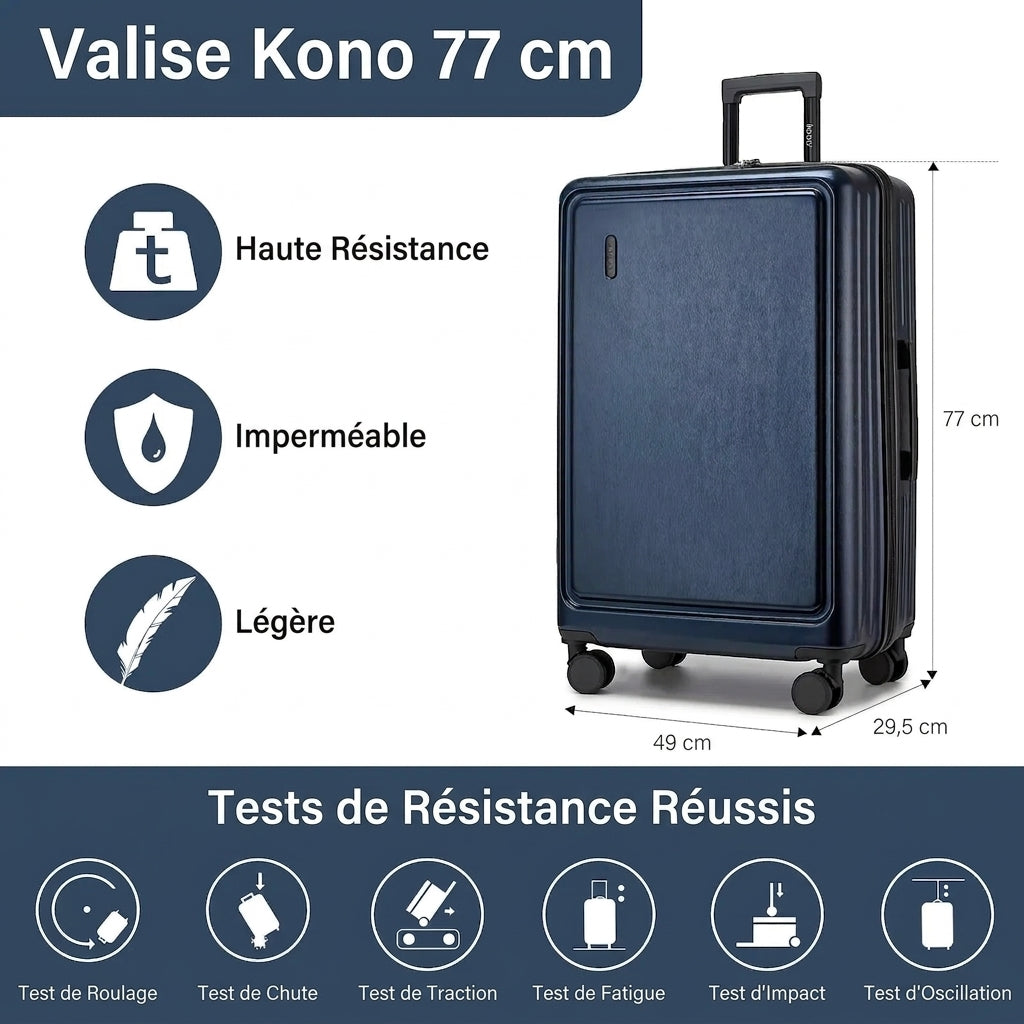 Valise soute rigide grande capacité 23 kg-13