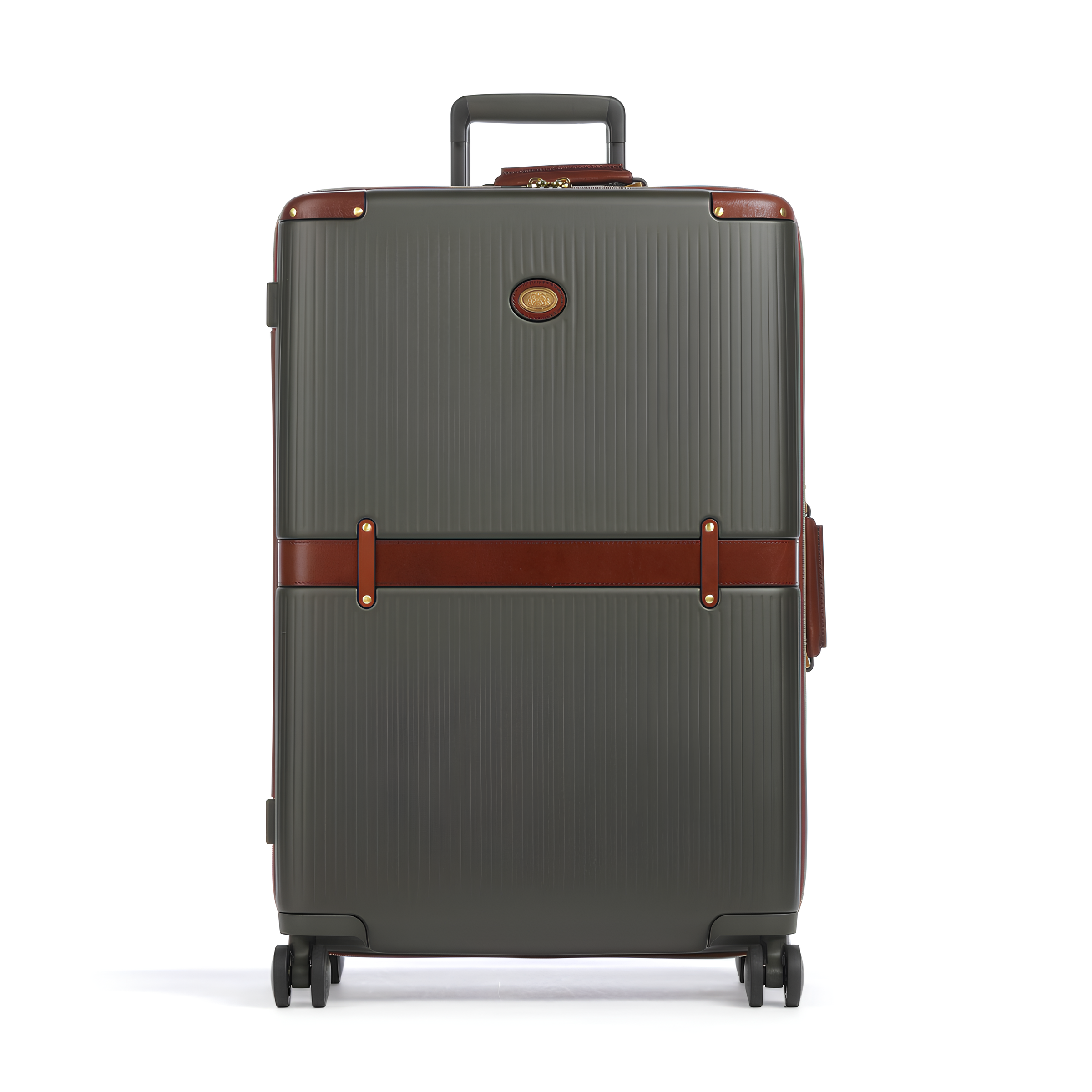 valise-trolley-effet-cuir-vert-foret-1